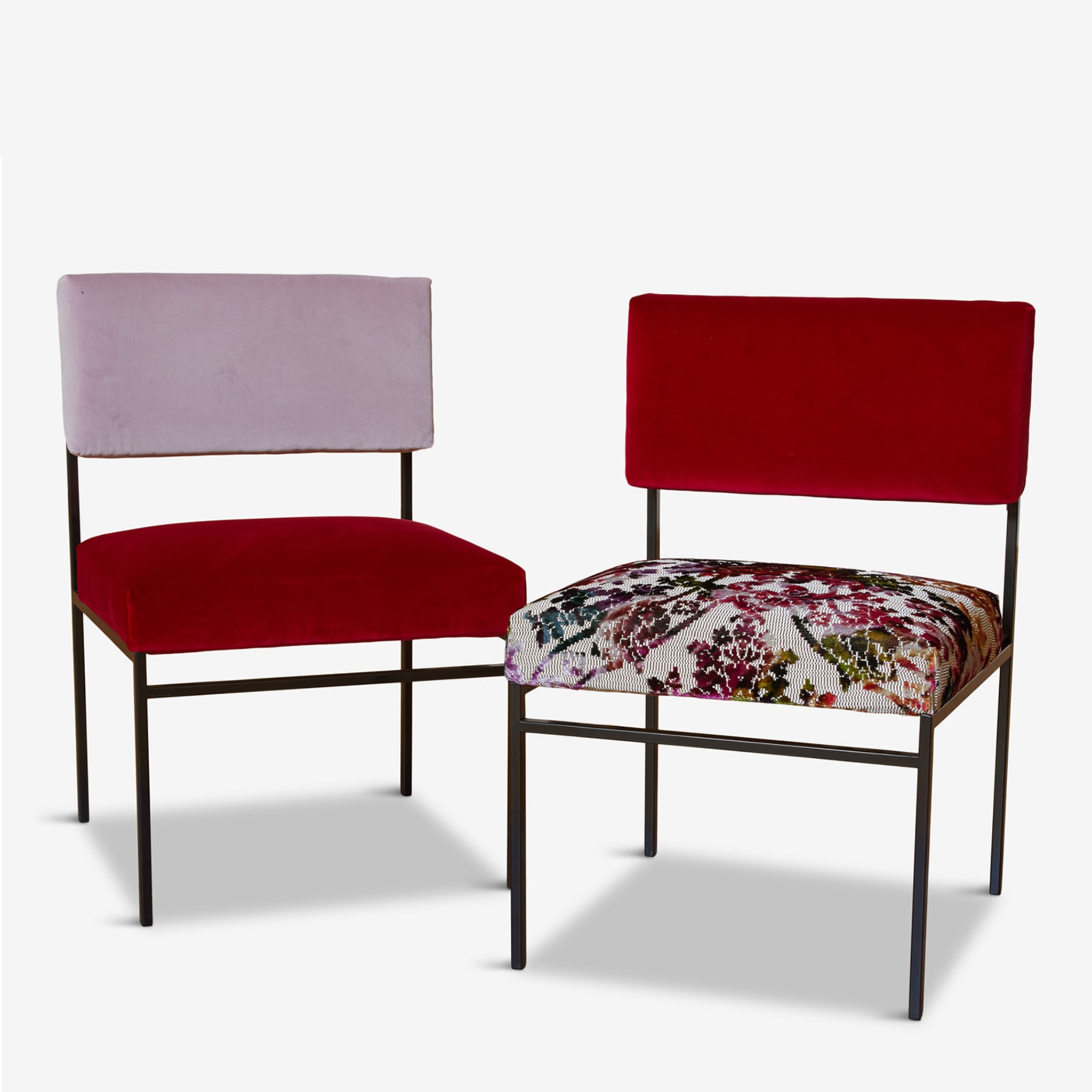 Ensemble de 2 chaises de salle à manger Couture Night Aurea - Vue alternative 1