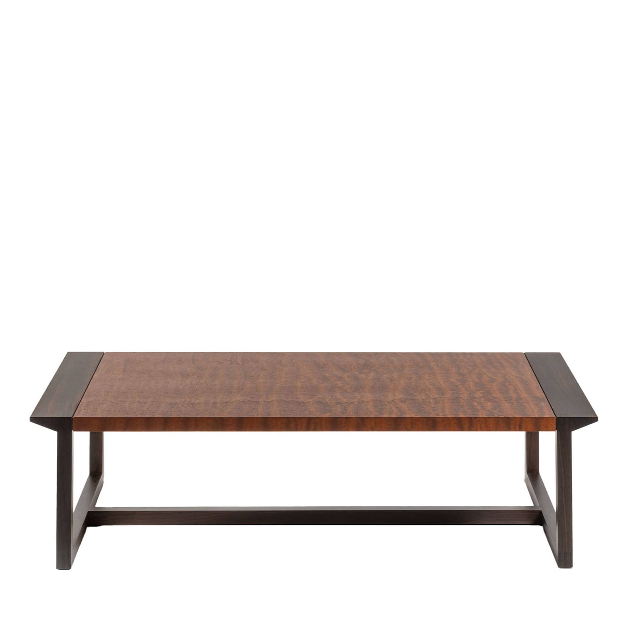Tavolino Vitruvio grande in mogano Pomelè - Vista principale