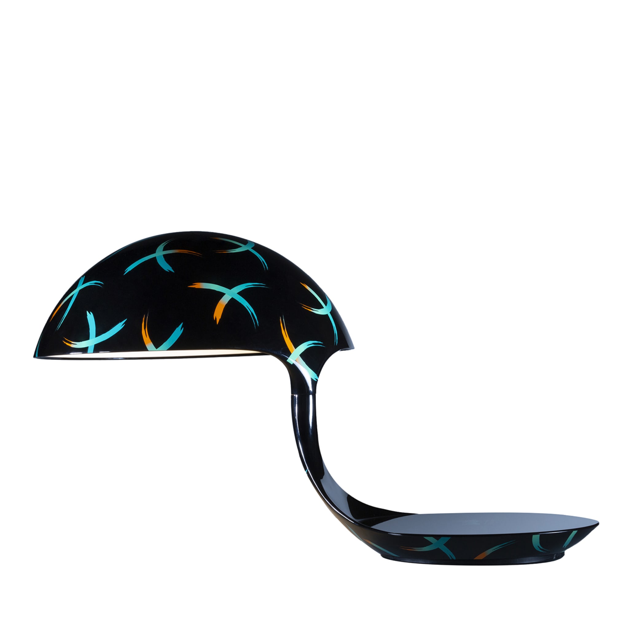Lampada da tavolo con texture Cobra di Studio Natural - Vista principale