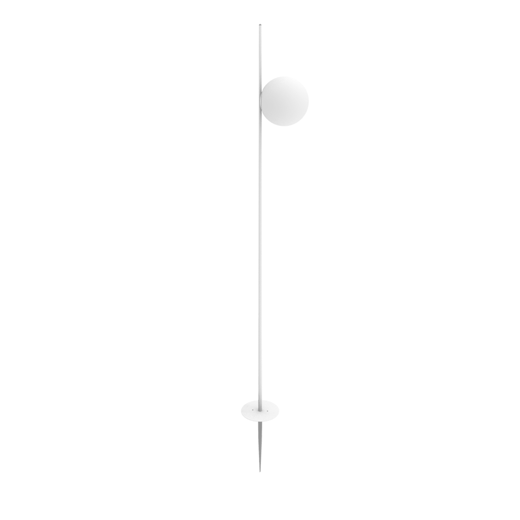 Atmosphere Small White Outdoor Floor Lamp #1 - Main view
