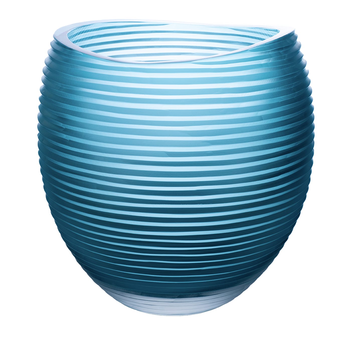 Linae Large Vase Blue by Federico Peri - Purho