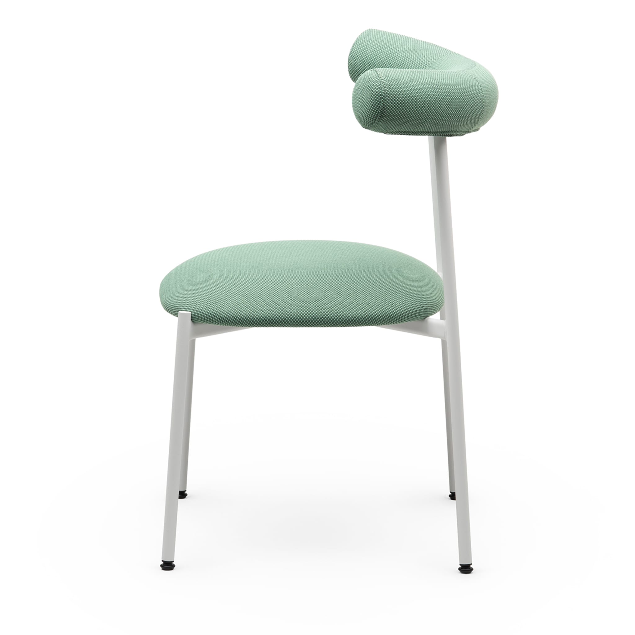 Pampa S Sage-Green & White Chair by Studio Pastina - Alternative view 1