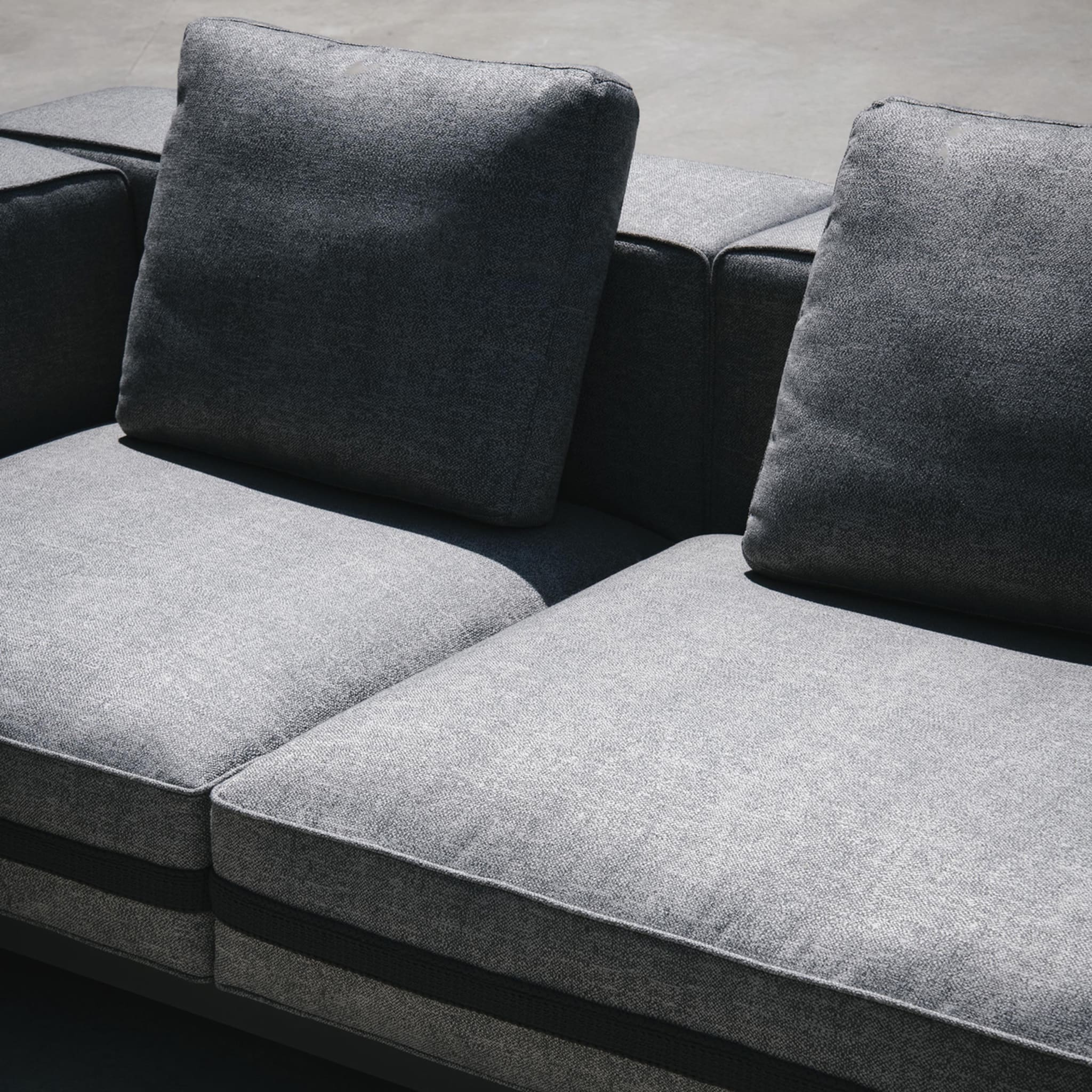 Saint Remy Gray Modular Sofa by Luca Nichetto - Alternative view 3