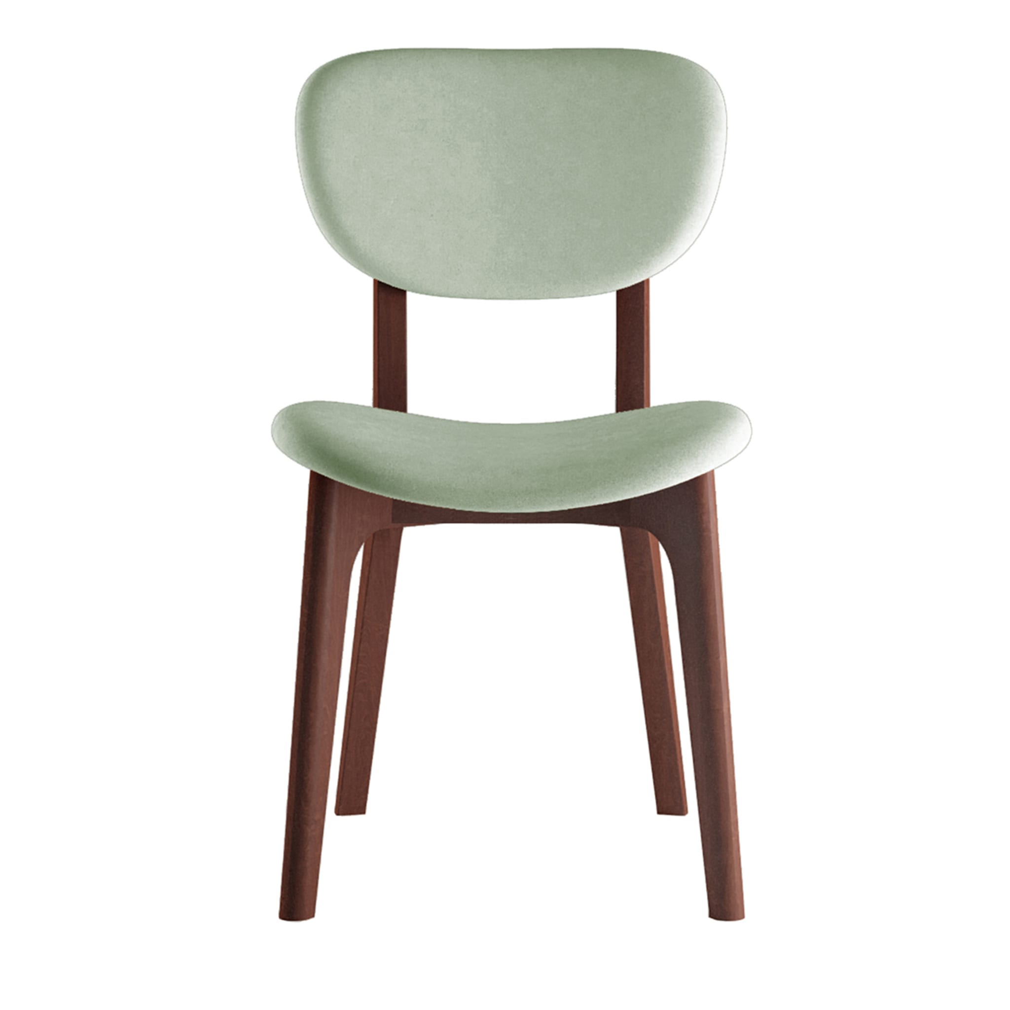 Gemütliches Set aus 2 wassergrünen Stühlen - Hauptansicht