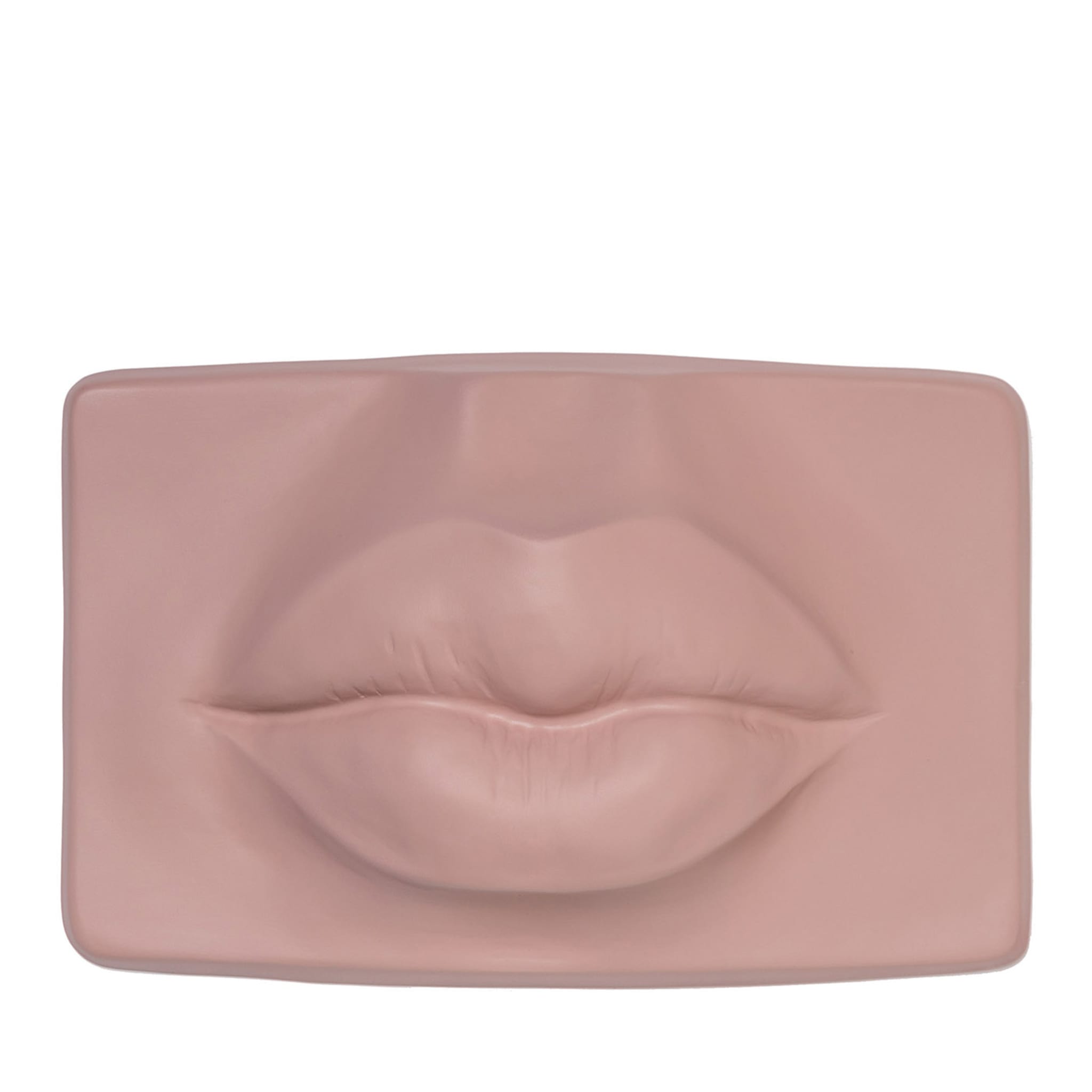Scultura di labbra rosa Jolie - Vista principale
