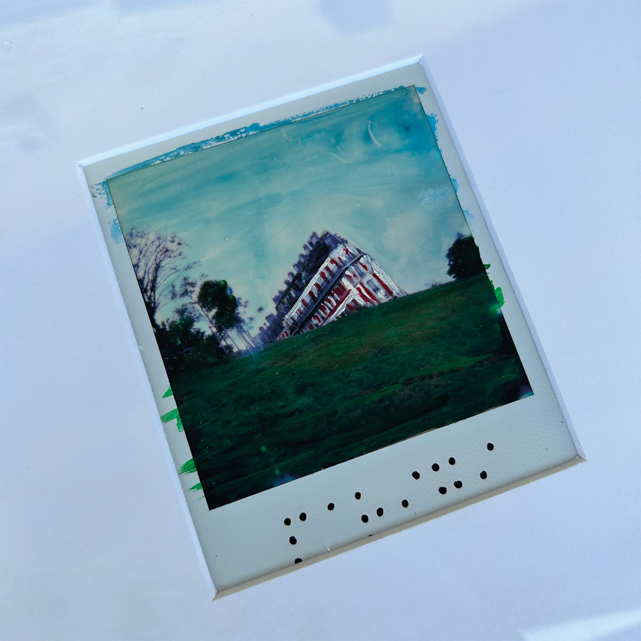 Parigi Acryl auf Polaroid - Alternative Ansicht 1