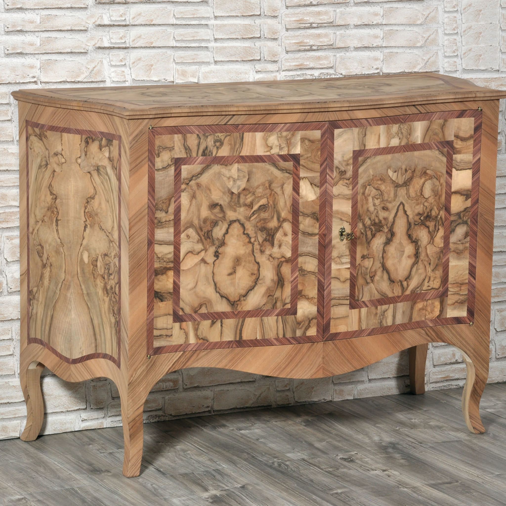 Emiliano '600 Inlaid Walnut and Rosewood Sideboard - Alternative view 3
