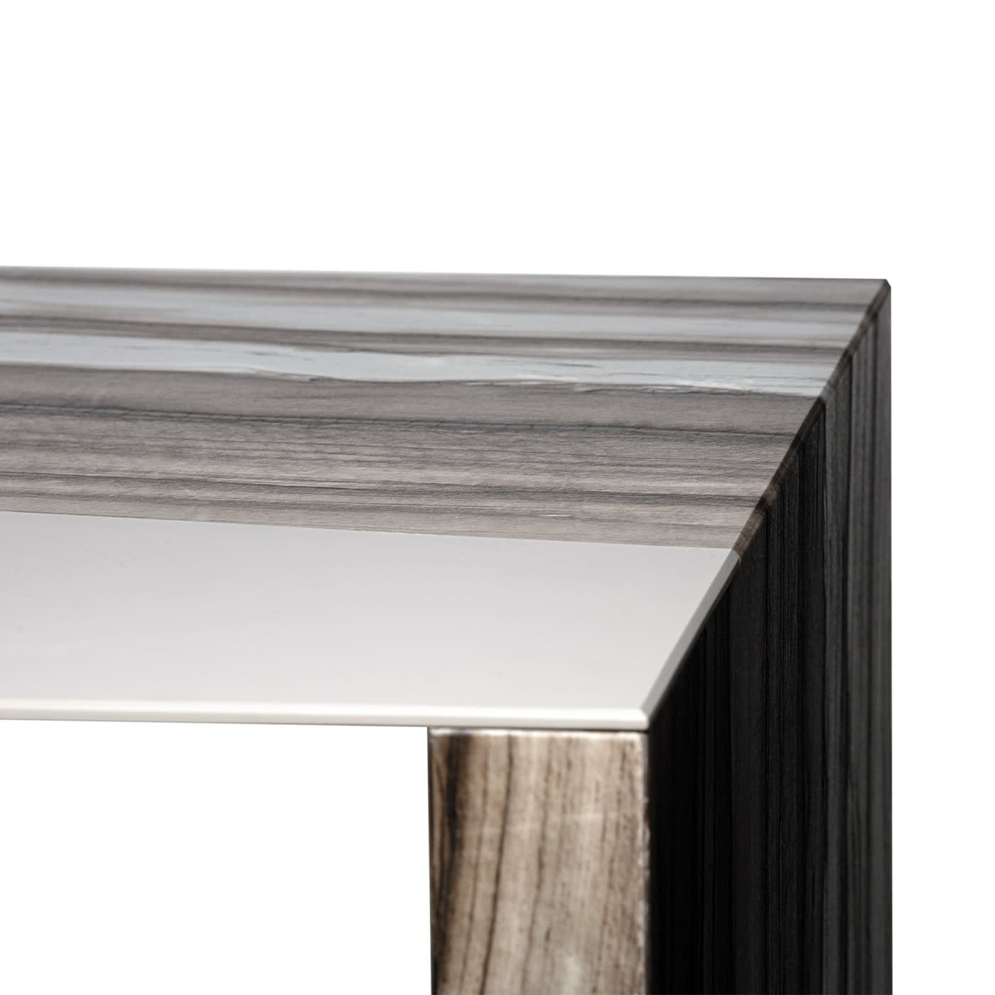 Tabula Rasa N°1 Silver Table by MM Design  - Officina Della Scala