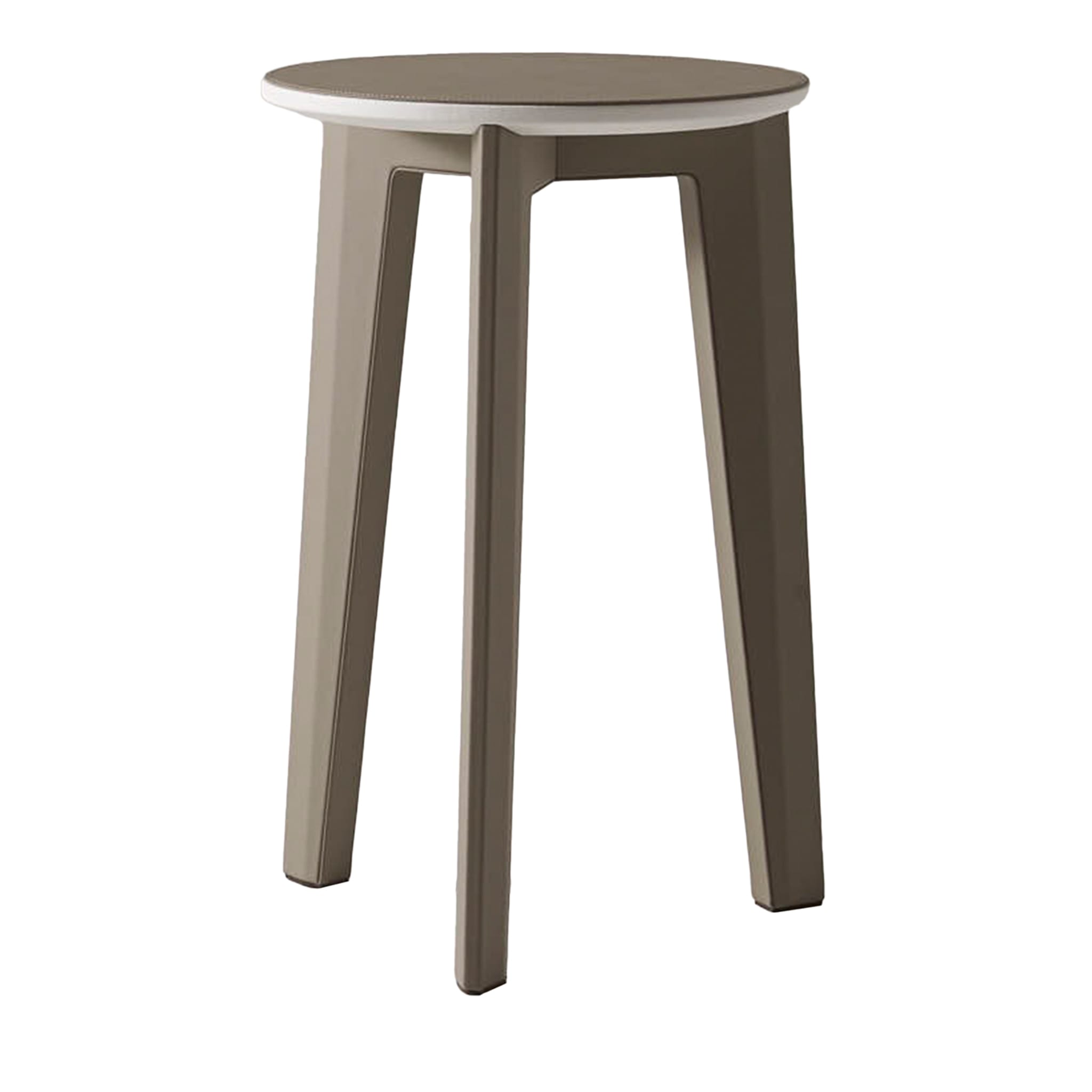 Costa Large Taupe Side Table - Vue principale