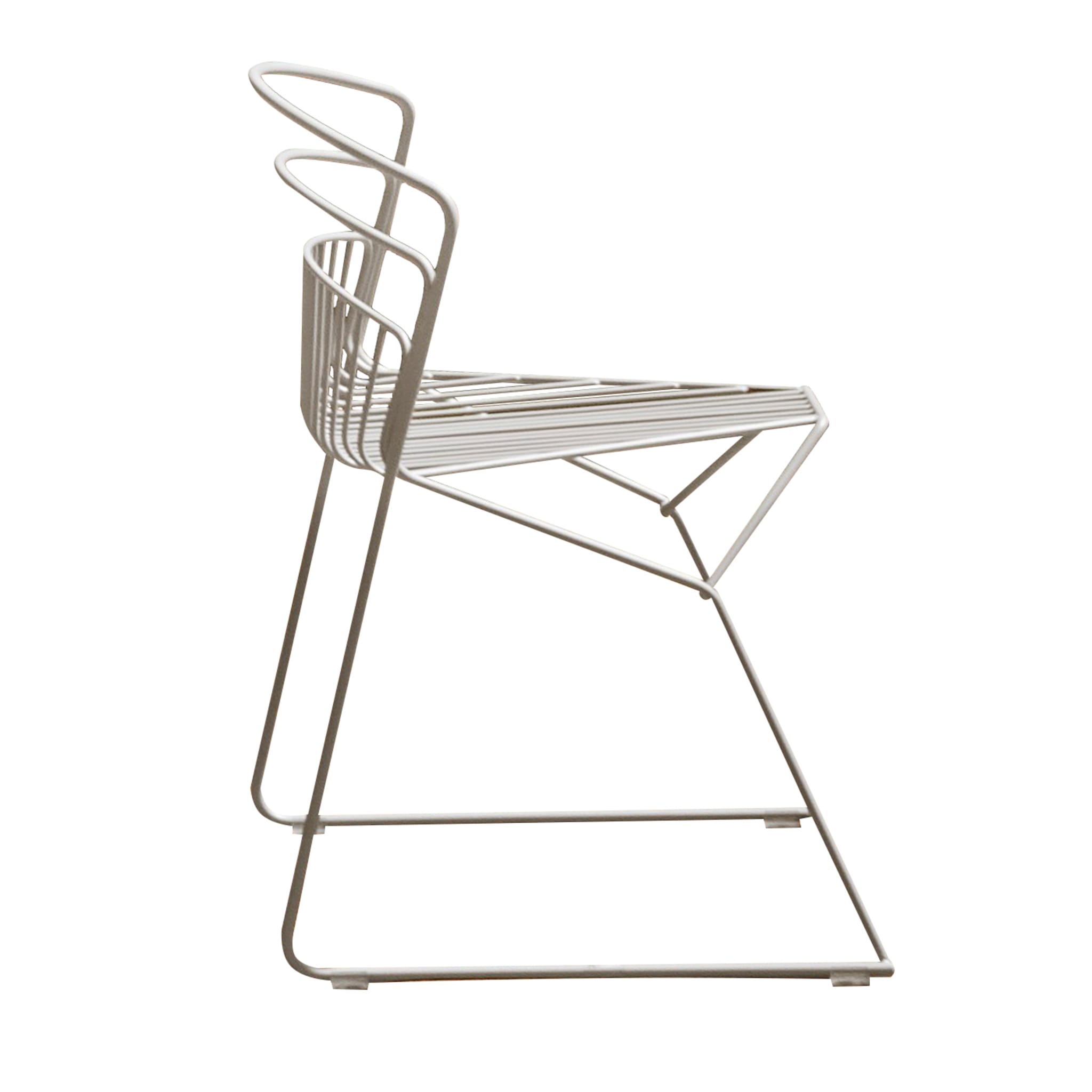 Chaise blanche Ribelle - Vue principale
