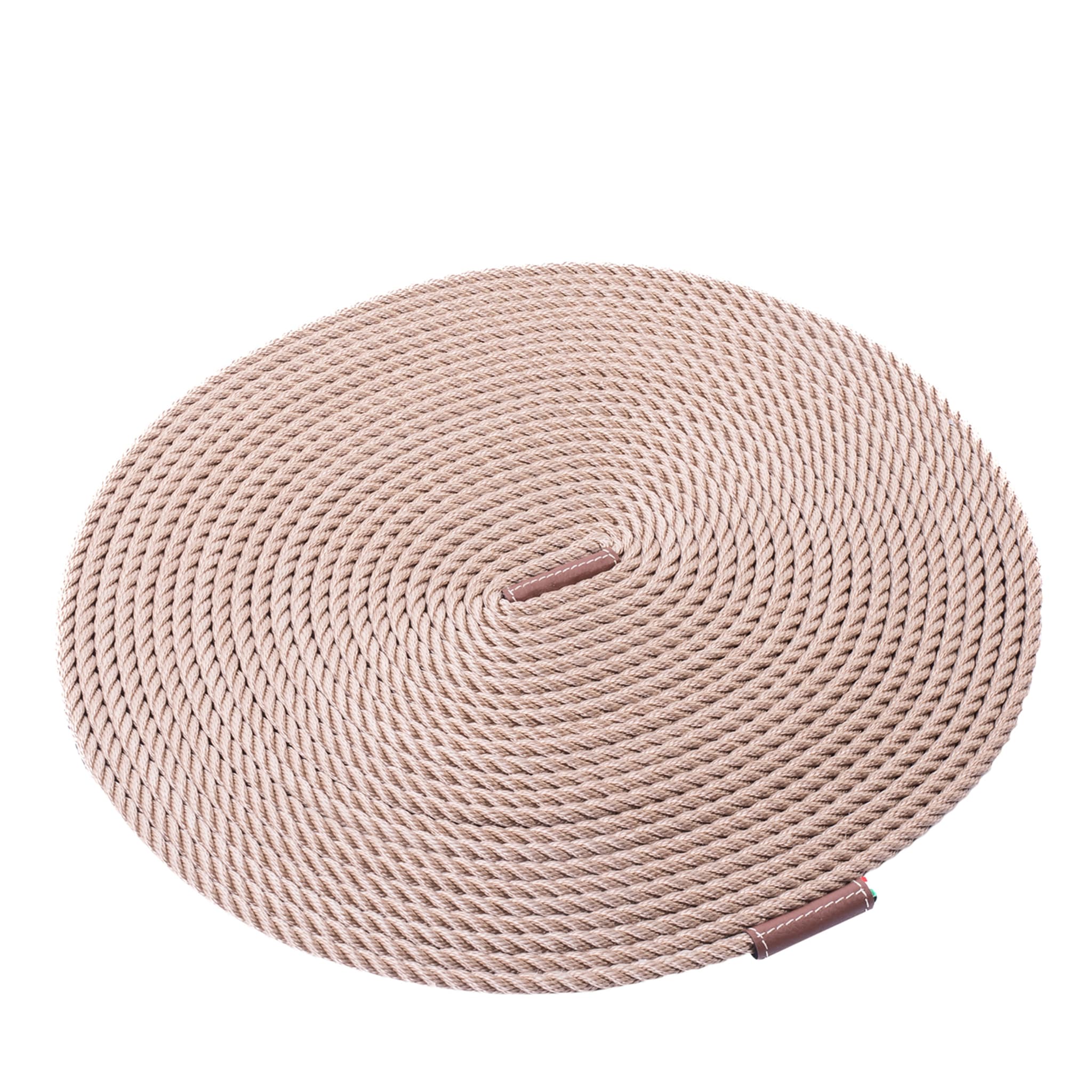 Beige Coiled Rope Table Mat  - Main view