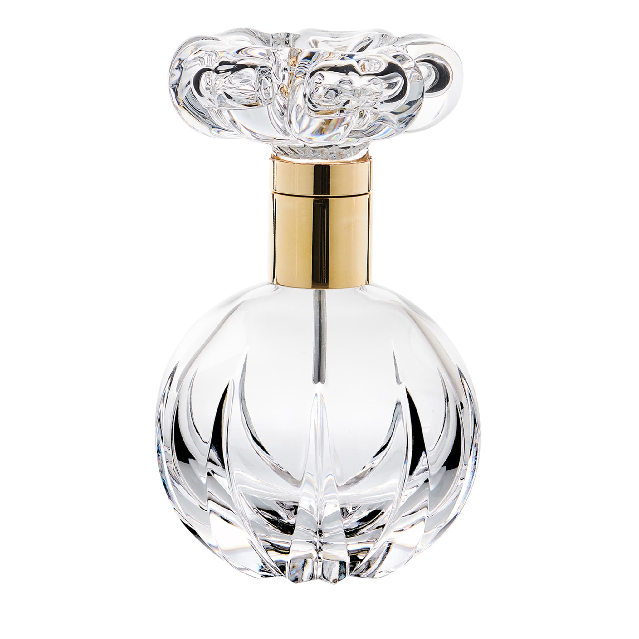 Frasco de perfume Cistus con flor transparente - Vista principal