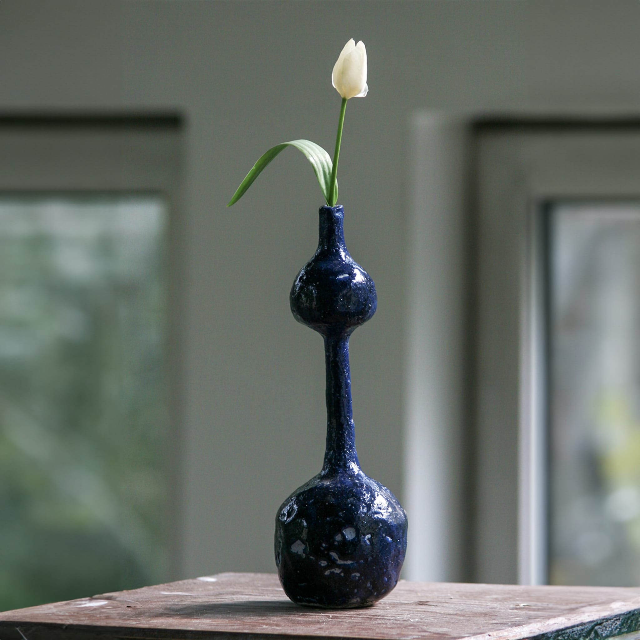 Due Palle Blue Bud Vase - Alternative view 3