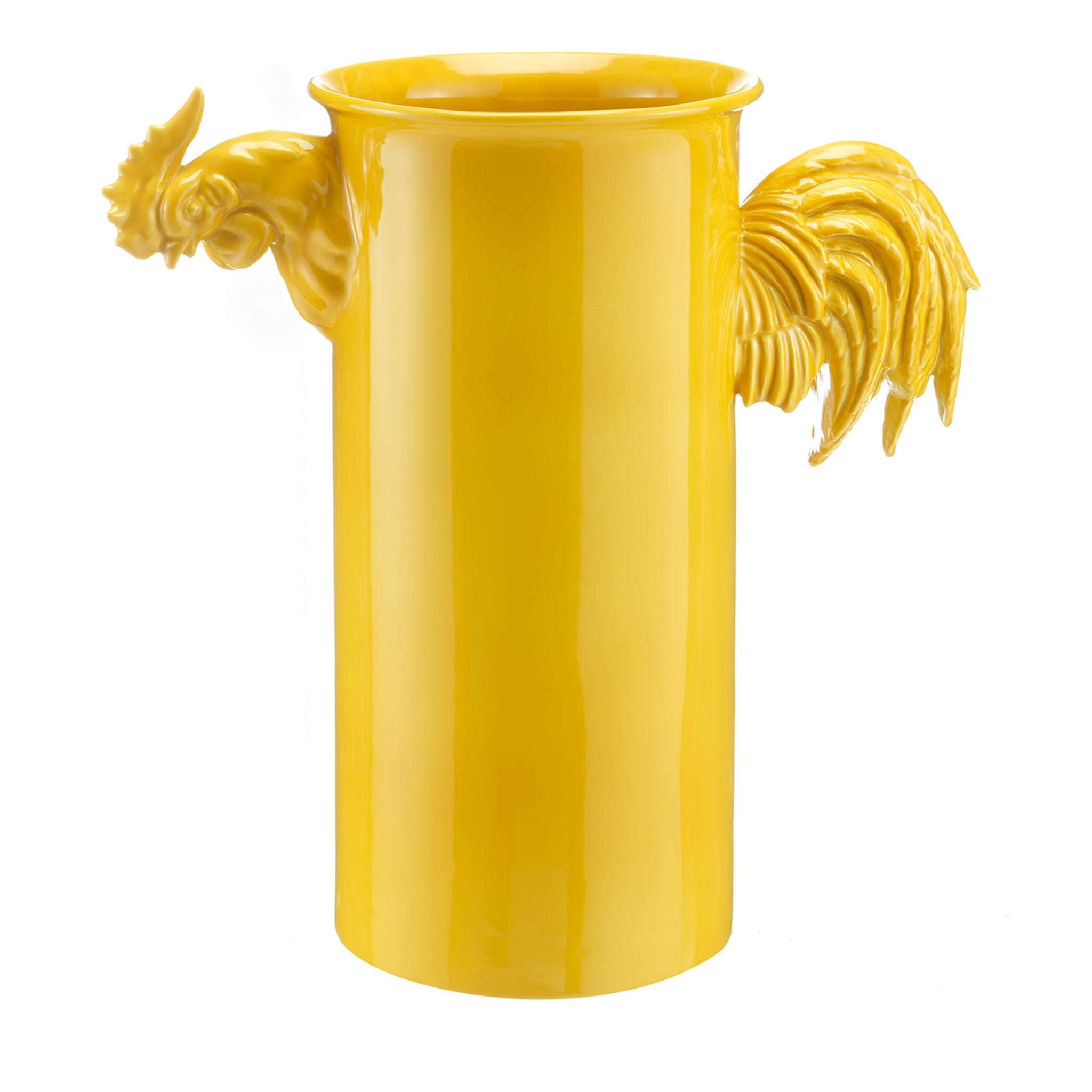 Giant Round Vase - Rooster - Main view
