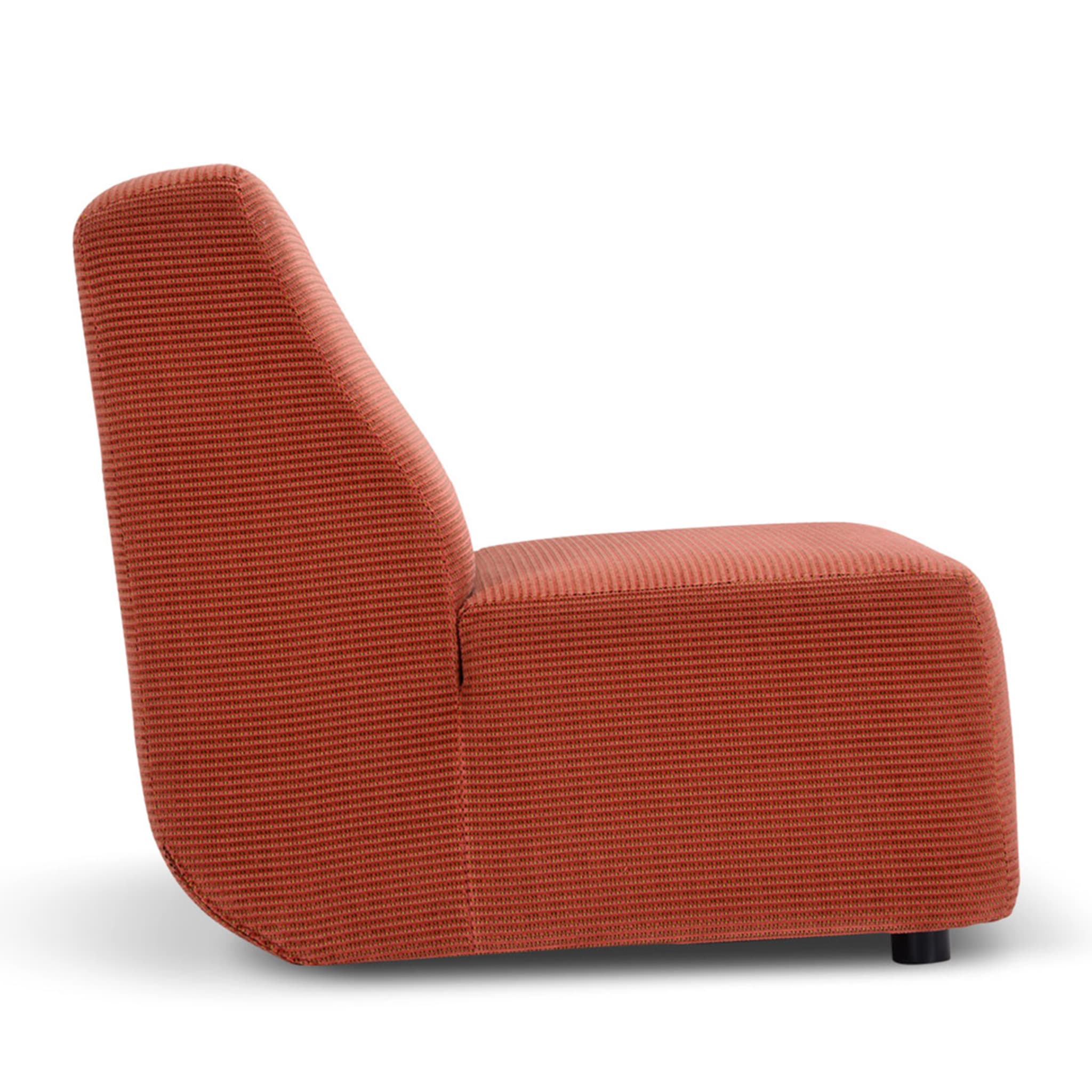 Nuda Orange Lounge Chair by Simone Micheli - Alternative view 2