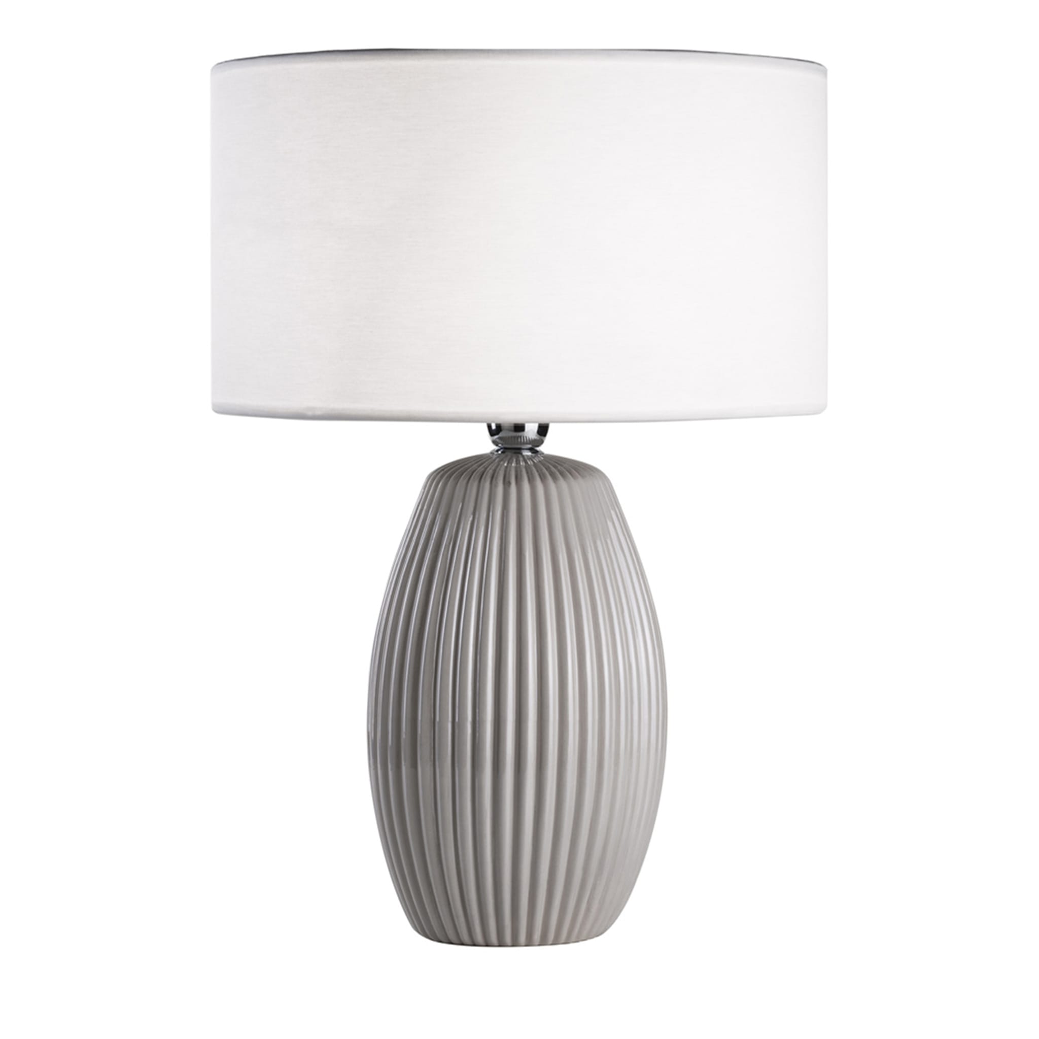 Reve Small Light-Gray Table Lamp - Main view