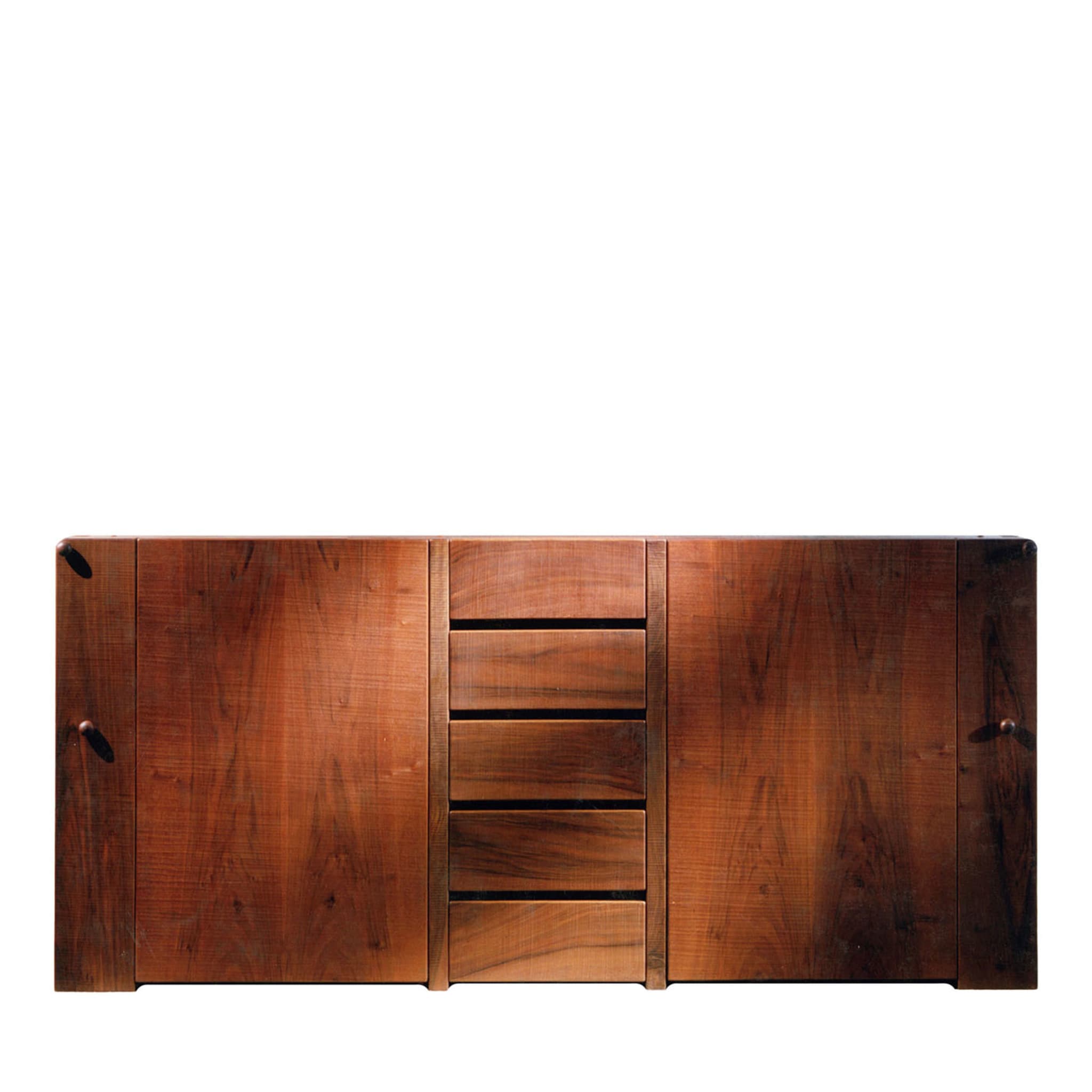 Del Transetto 2-Door Walnut Sideboard with Drawers - Main view