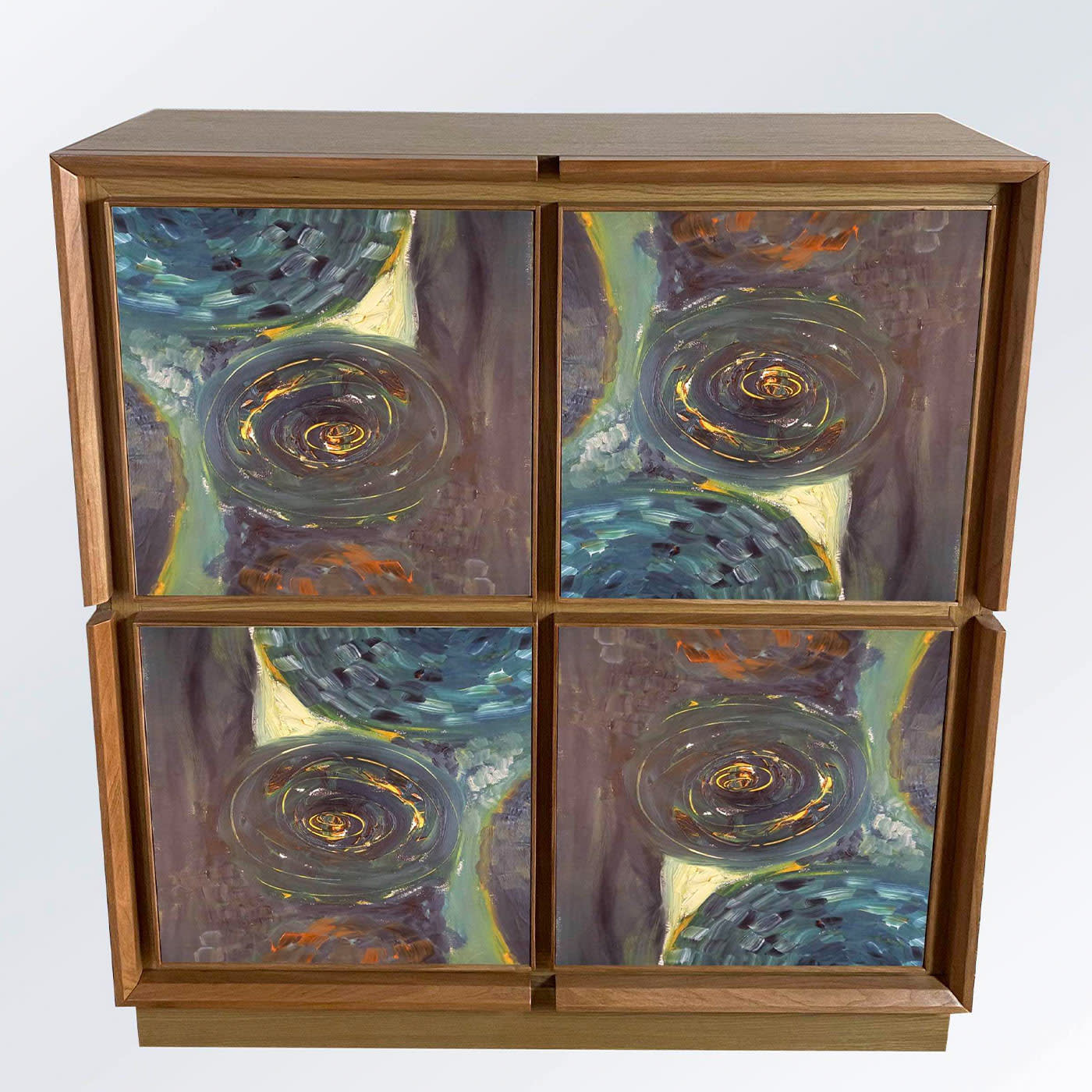 Astratta Sette Cabinet by Mascia Meccani - Meccani Design