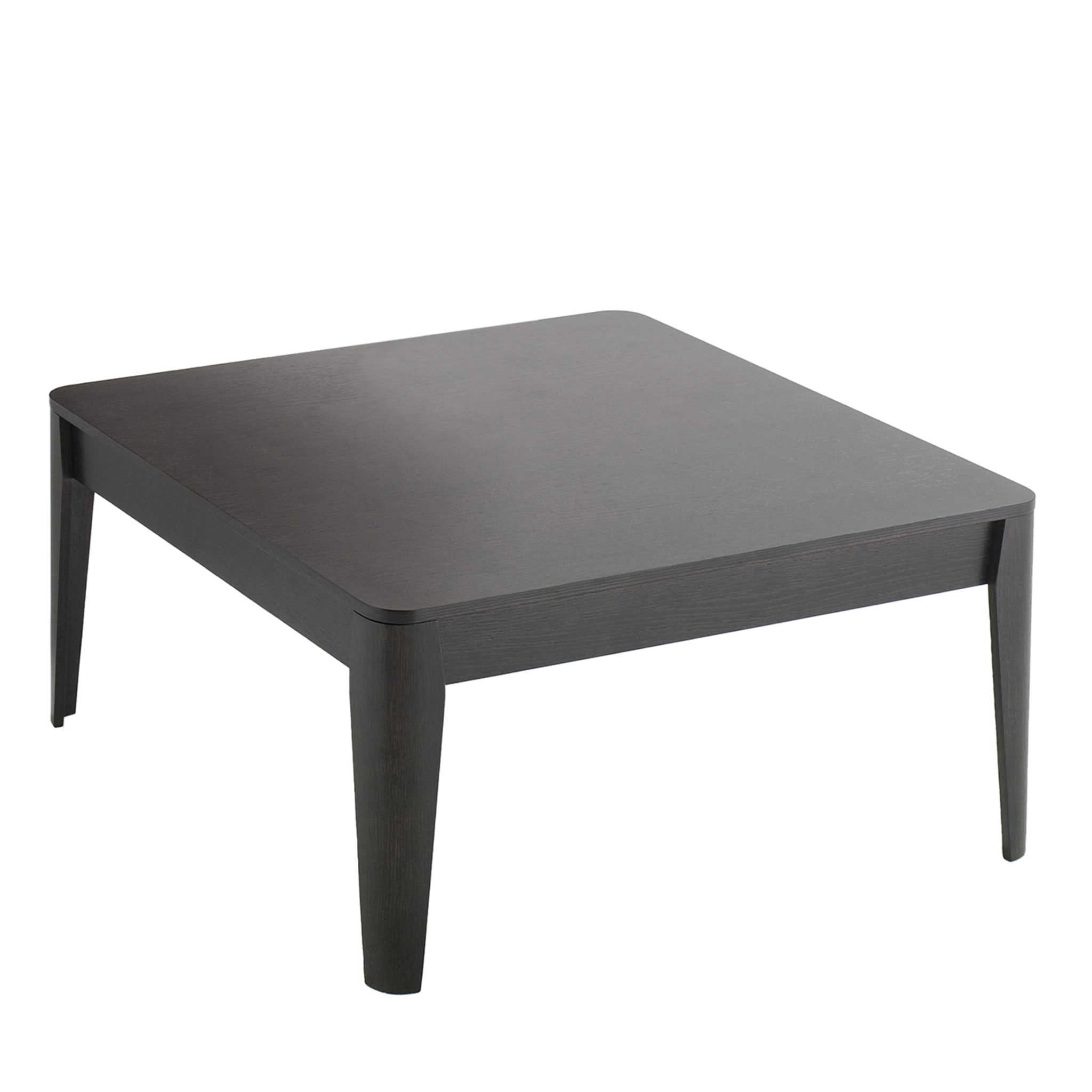 Compensato Dark-Durmast-Finished Coffee Table by Angelo Mangiarotti - Main view