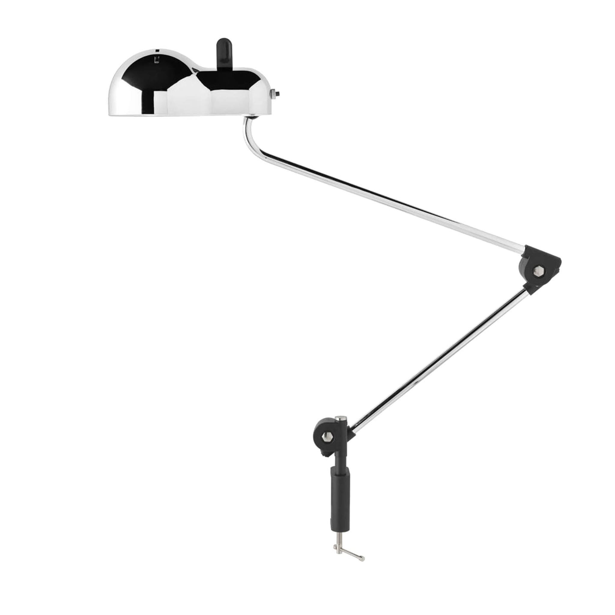 Topo Chrome Table Lamp With Screw Clamp - Main view