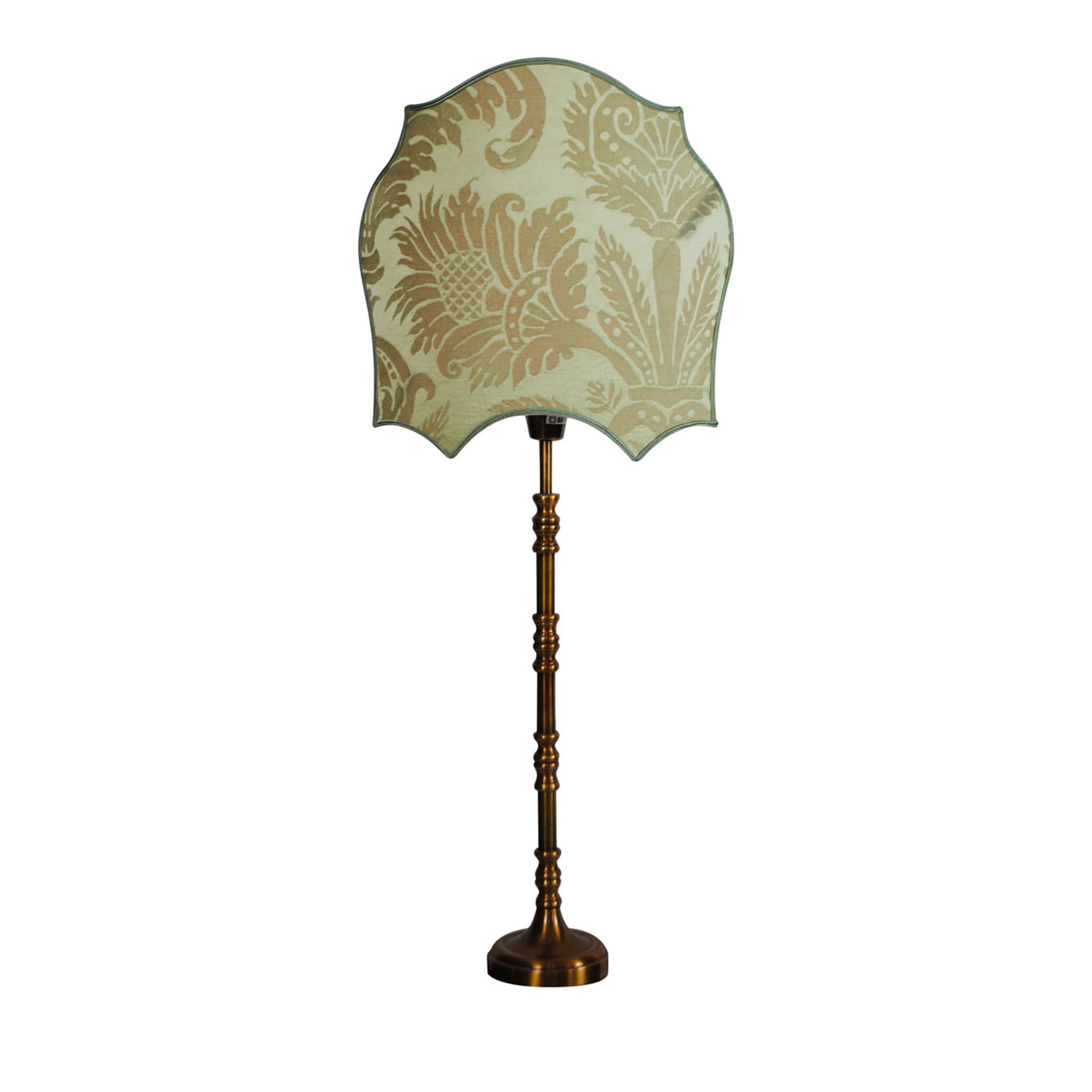 Damask Green Table Lamp - Main view