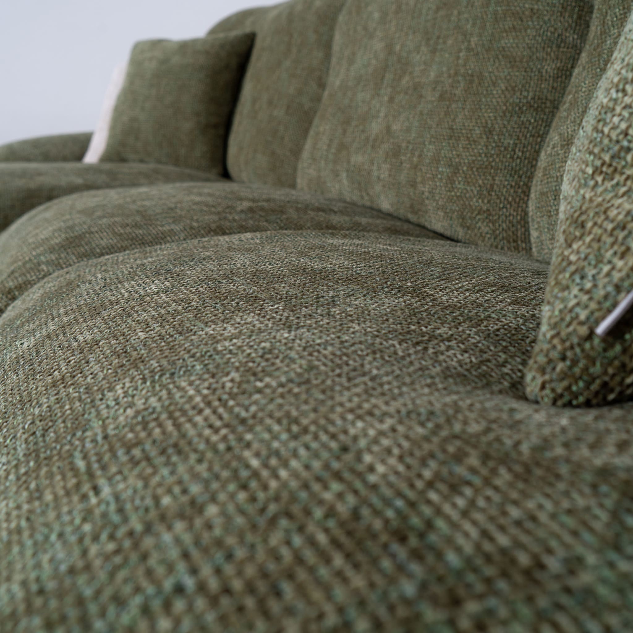 Beluga Grünes 3-sitzer-sofa von Marco &amp; Giulio Mantellassi - Alternative Ansicht 1