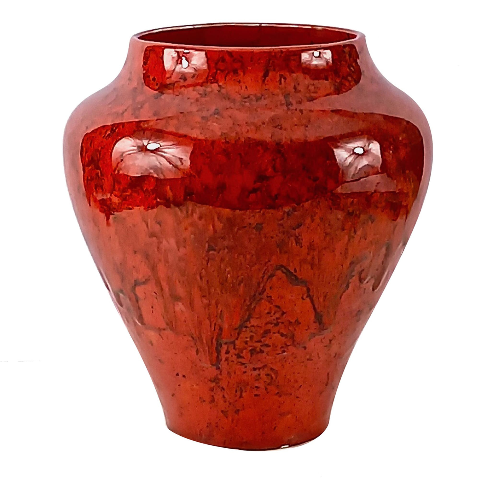 Vaso in ceramica Gran Rosso #1 - Vista principale