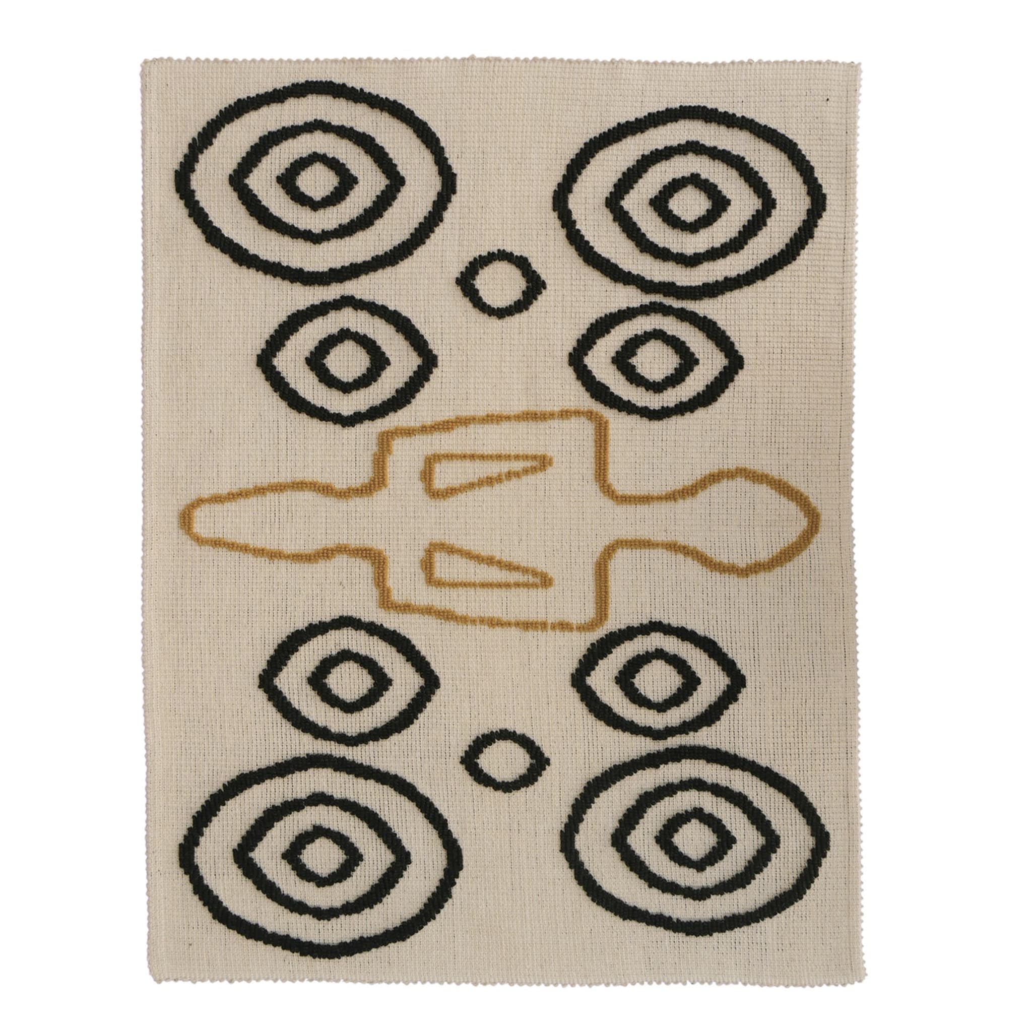 Dea Madre Beige Tapestry by Carlo Sanna - Main view