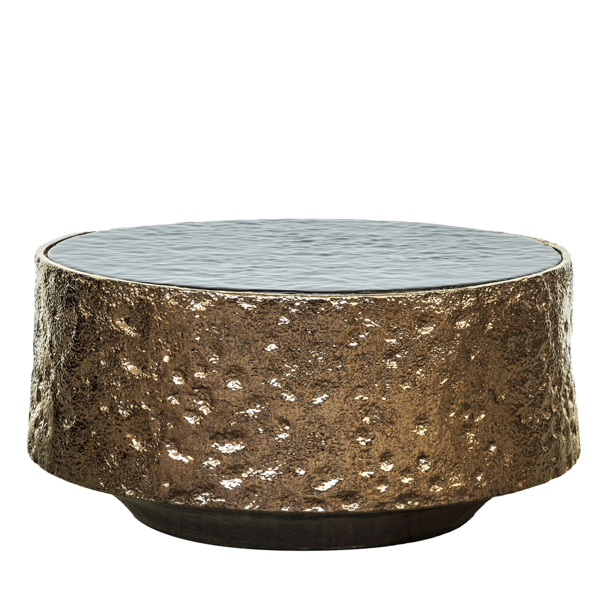 Mola Round Bronzed Coffee Table - Main view