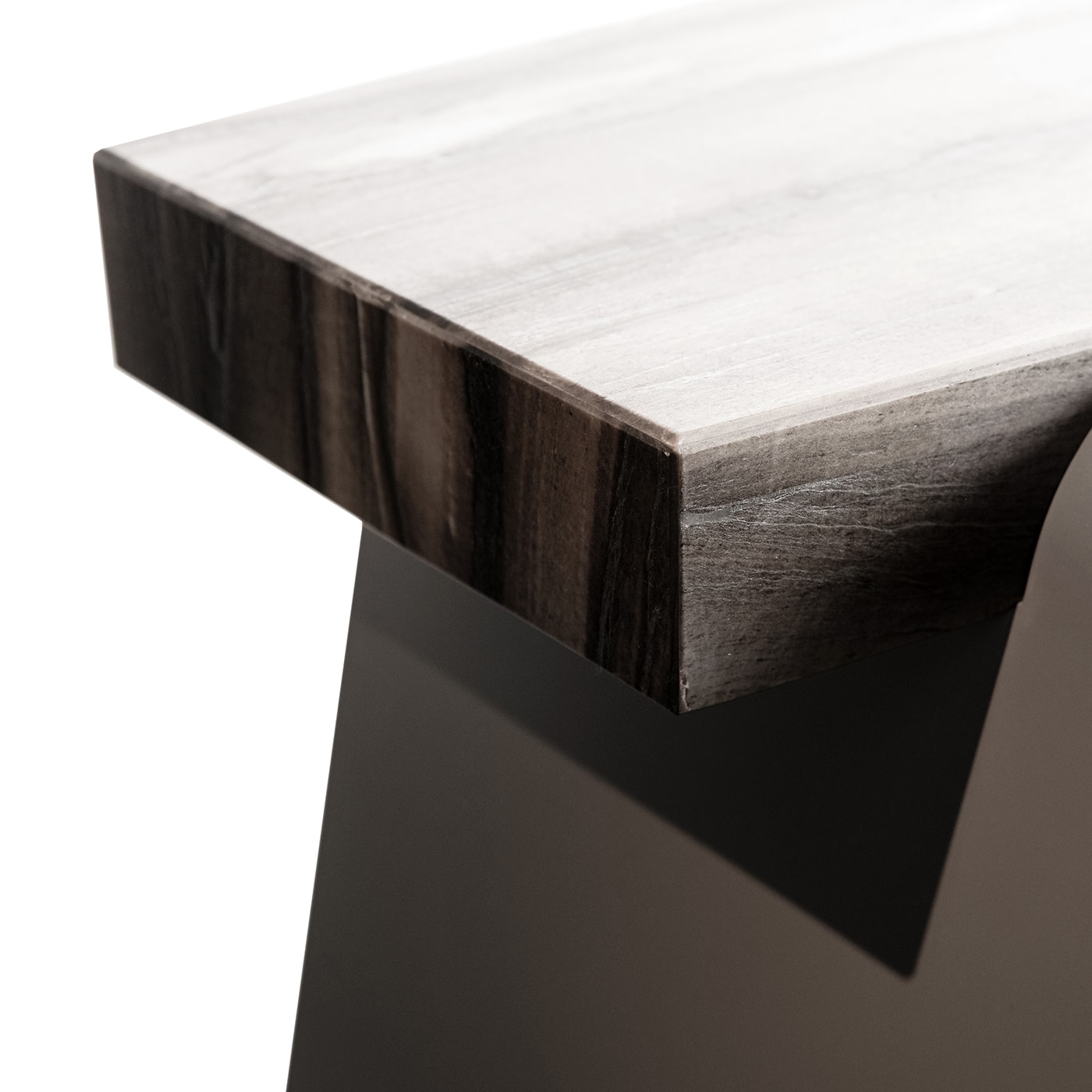 Tabula Rasa N°1 Silver Table by MM Design  - Officina Della Scala