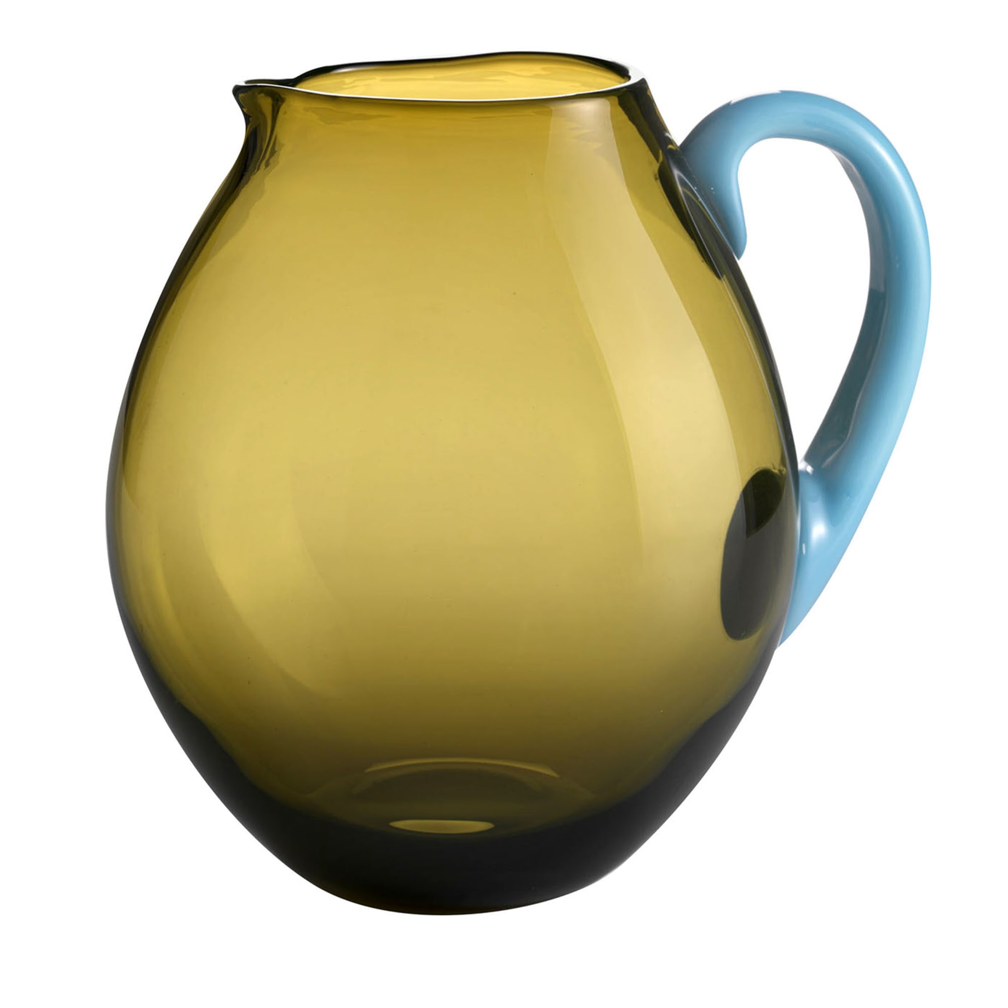 Dandy Acid-Green & Light-Blue Pitcher by Stefano Marcato - Main view