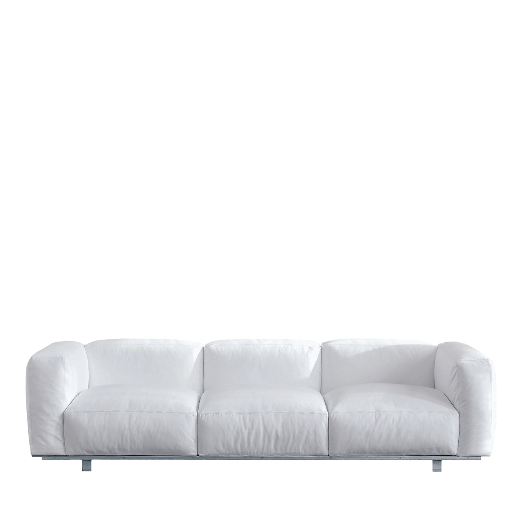 Daytona White Sofa by Giuseppe Bavuso - Vue principale