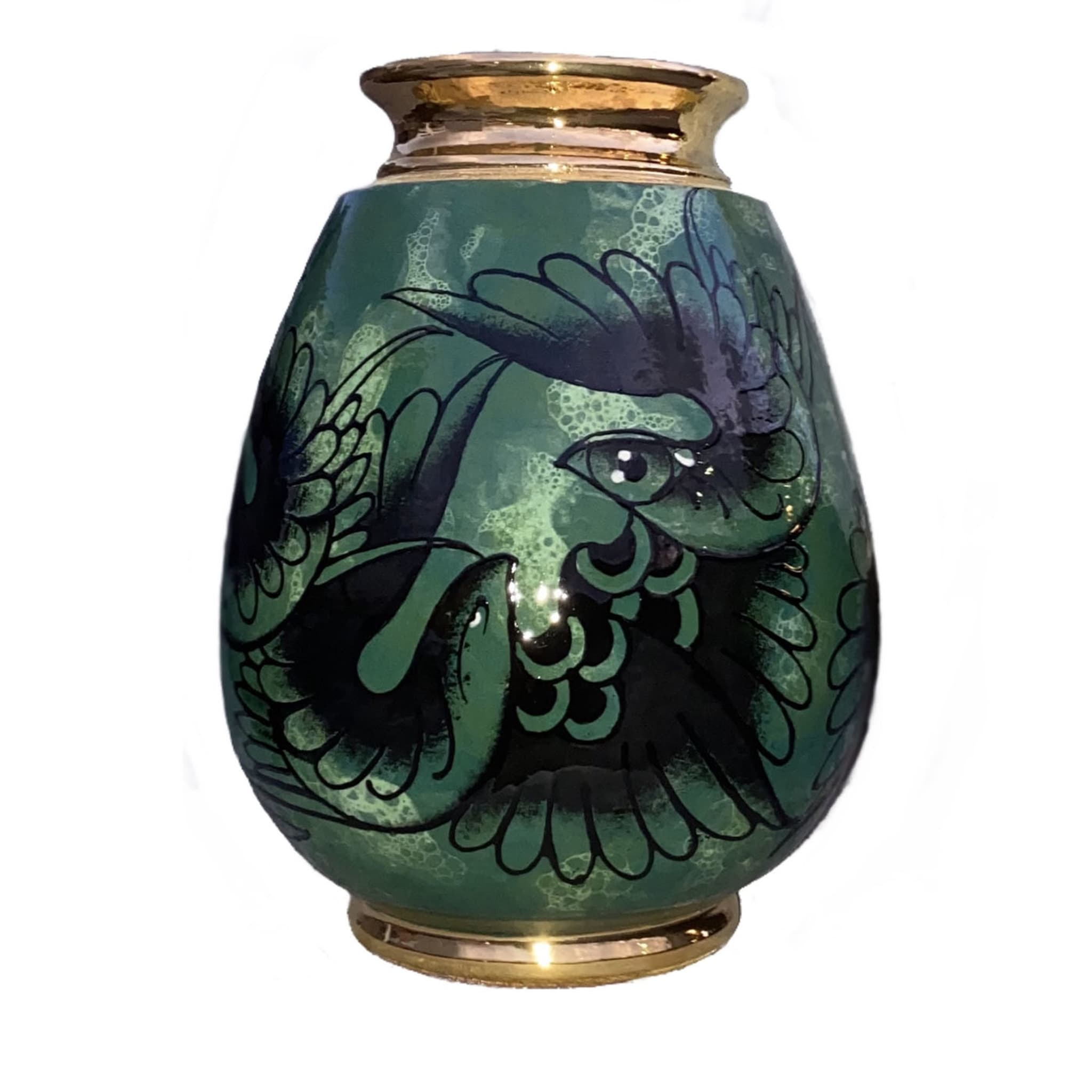 Green Ceramic Vase - Main view