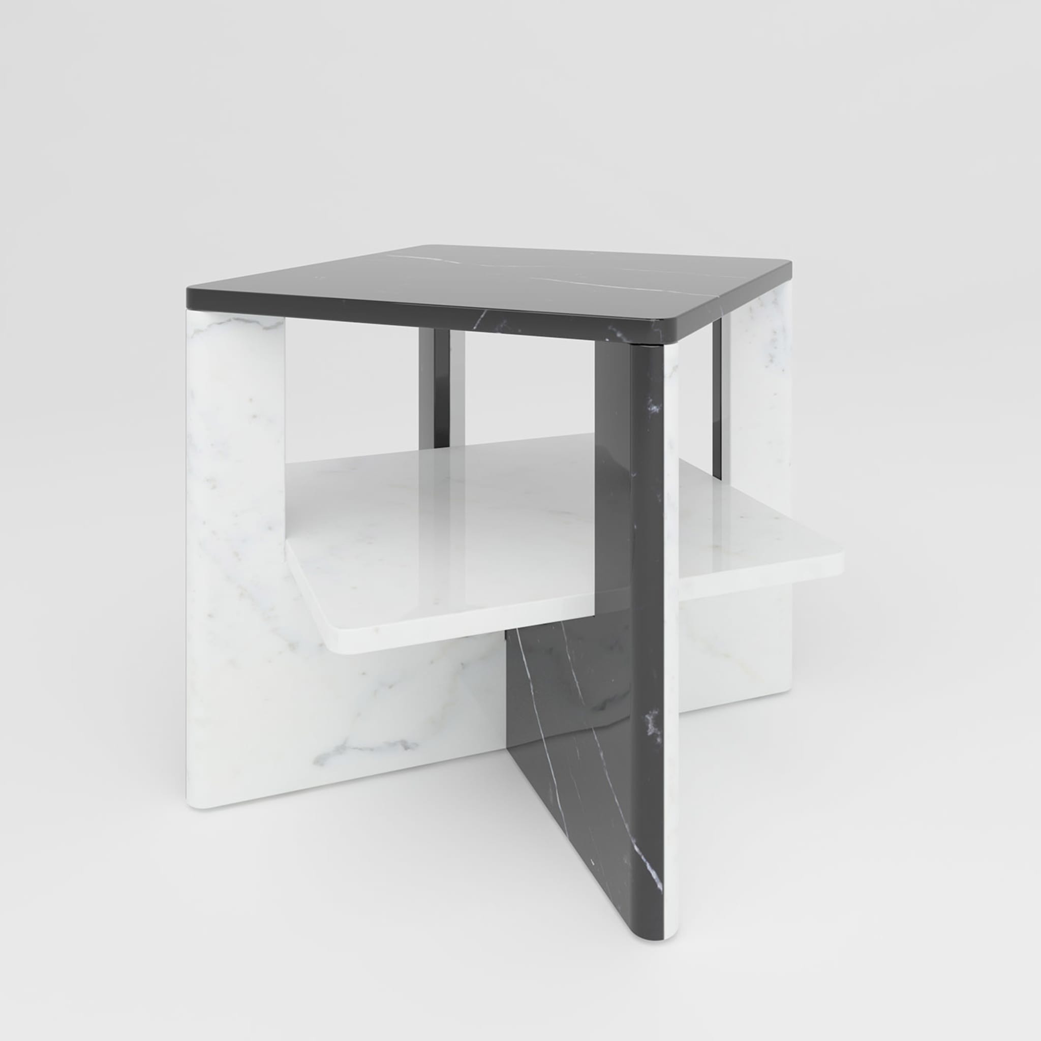 Plus+Double Marble Coffee Table #4 - Alternative view 1