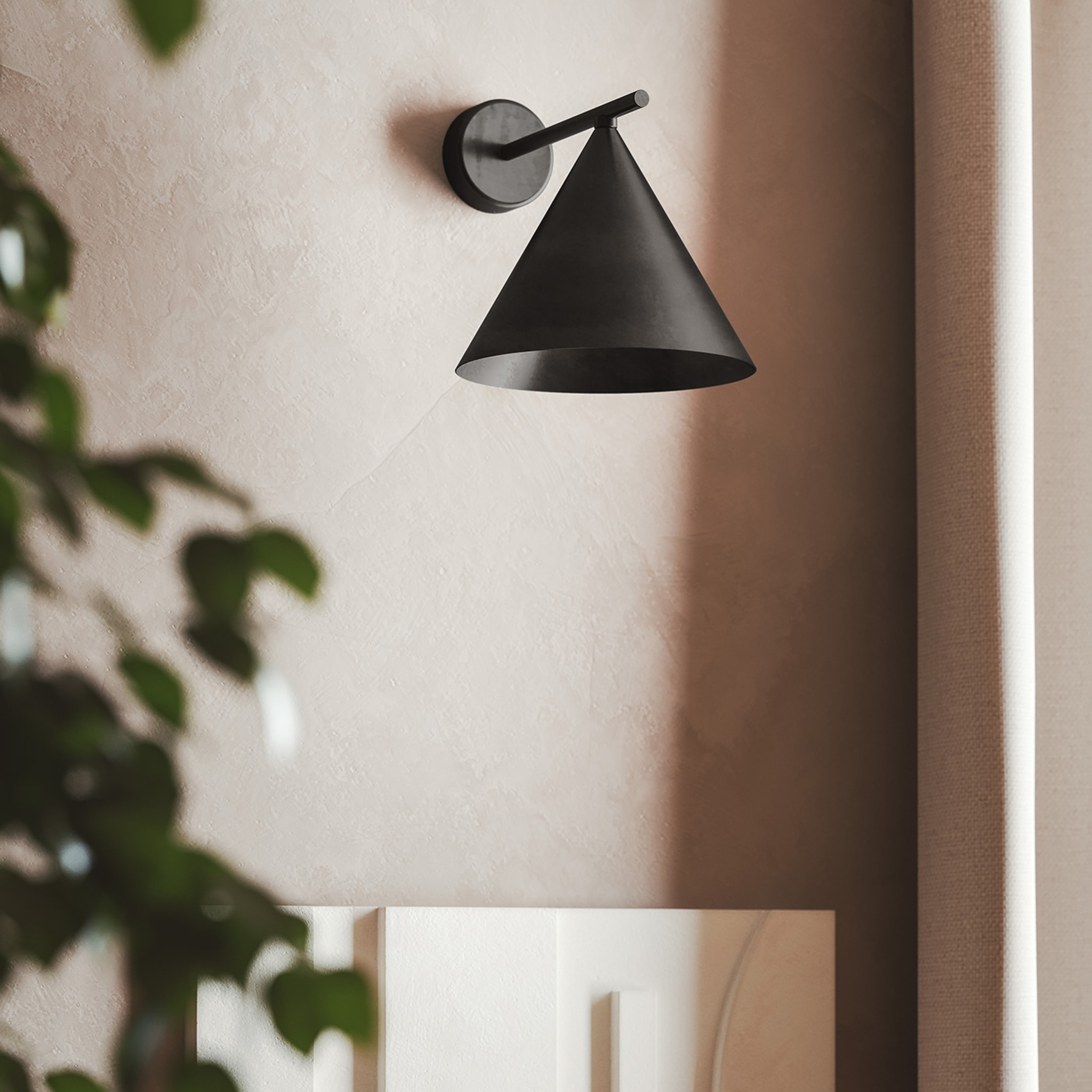 Lámpara de pared Cone Grafene - Vista alternativa 1