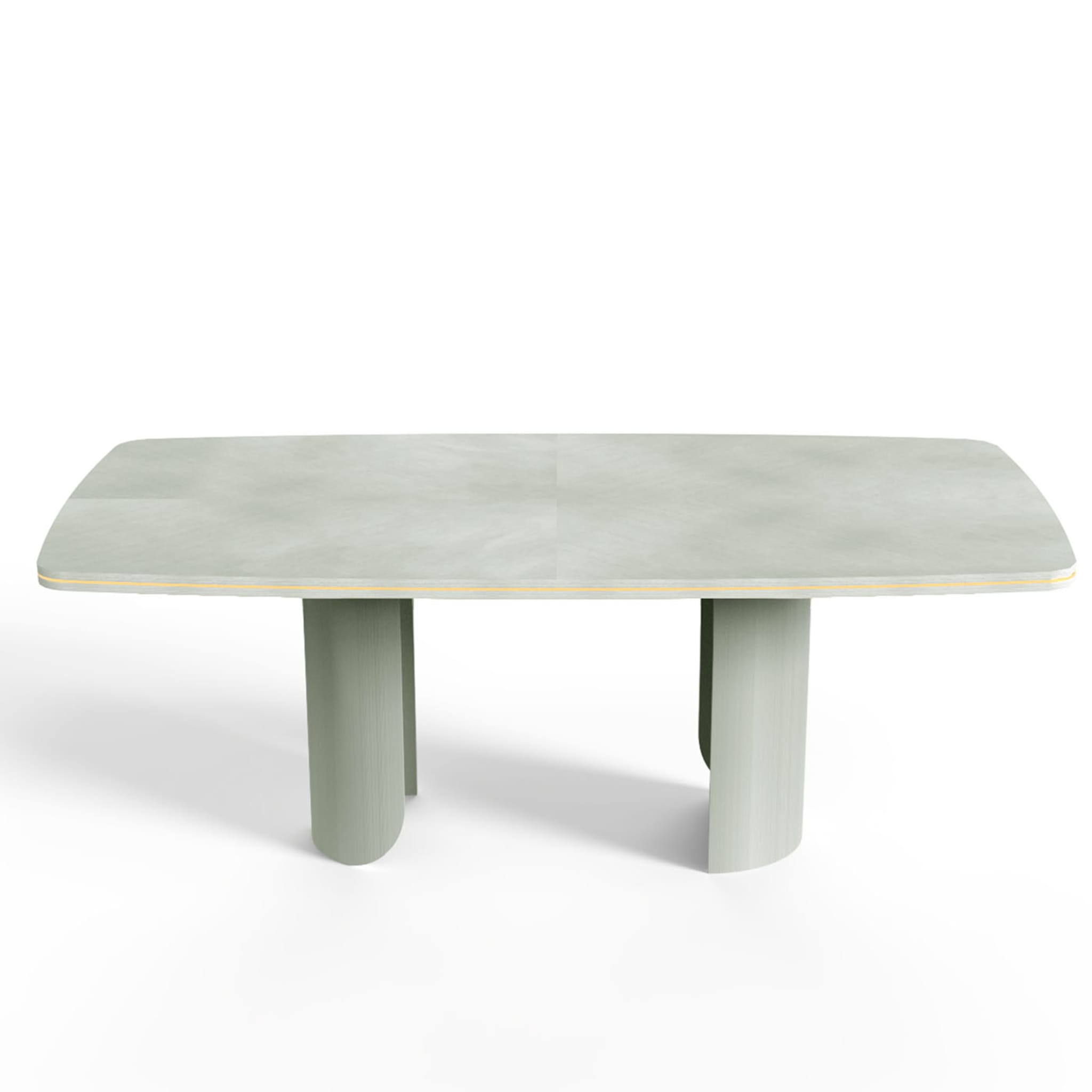 Edo Extendable Sage-Green Dining Table  - Alternative view 1