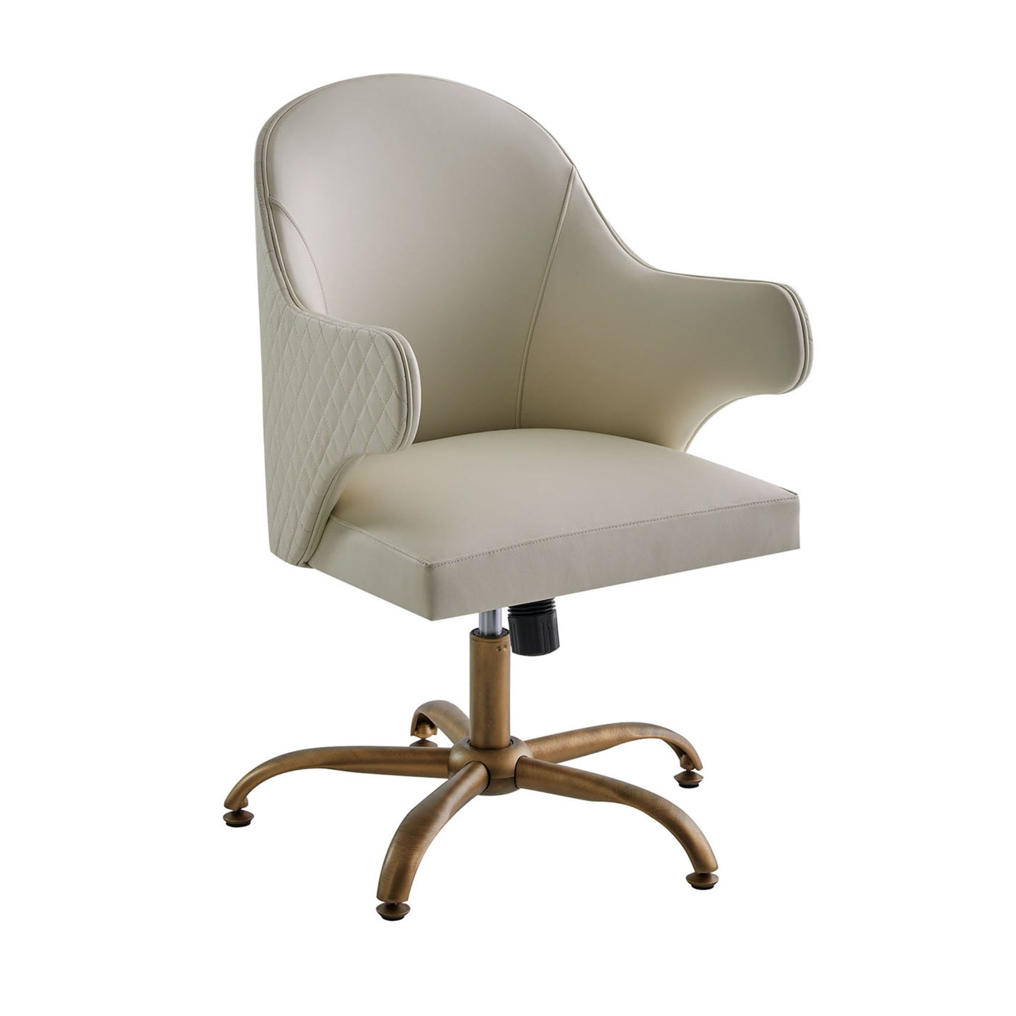 Soft White Swivel Chair - Main view