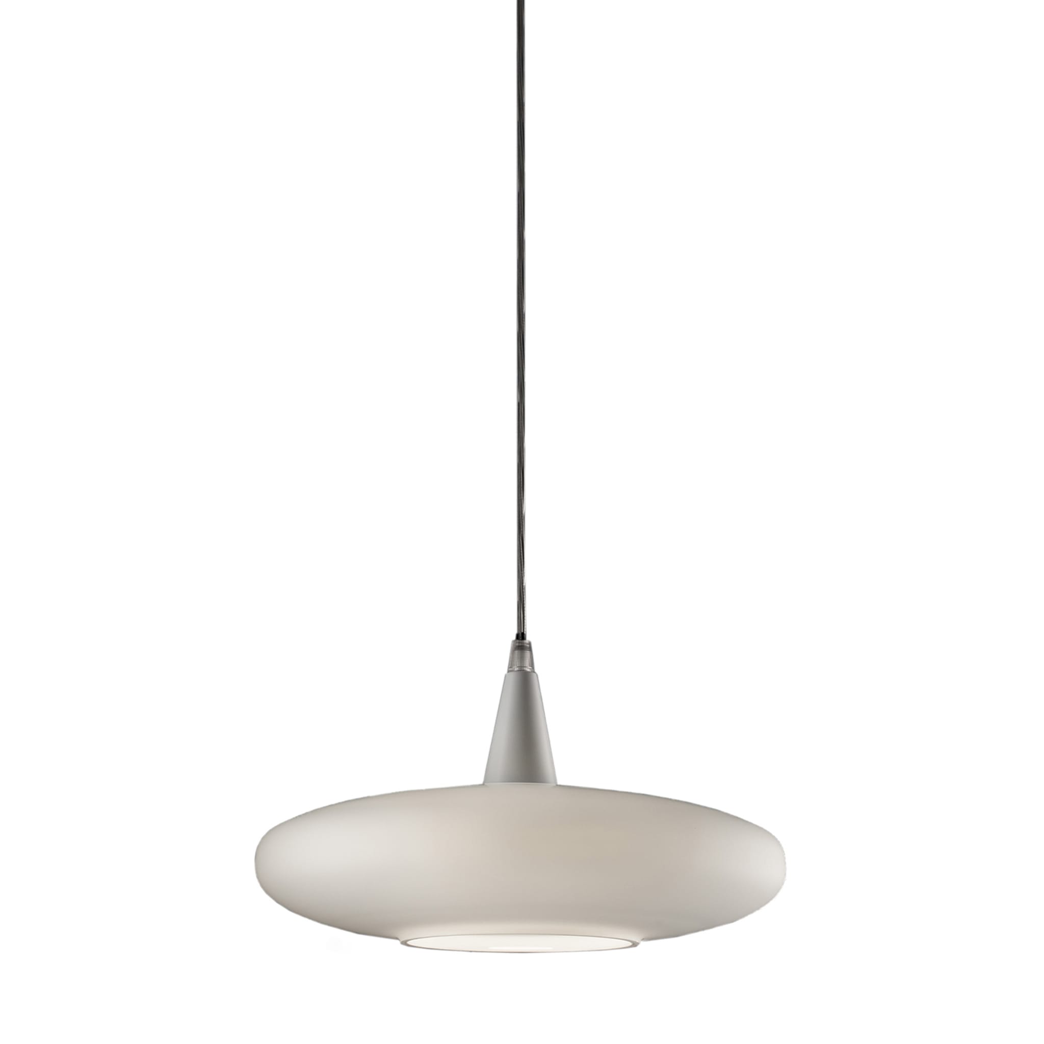 Forme Large White Pendant Lamp - Main view