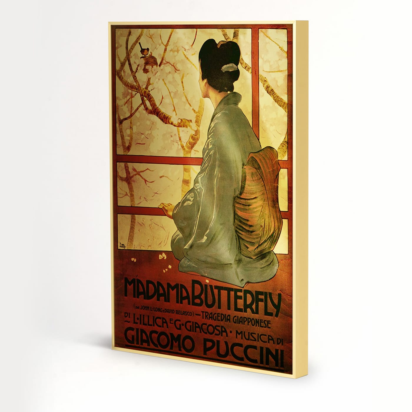 Madama Butterfly Allurex Gold® Decorative Panel - NC Design