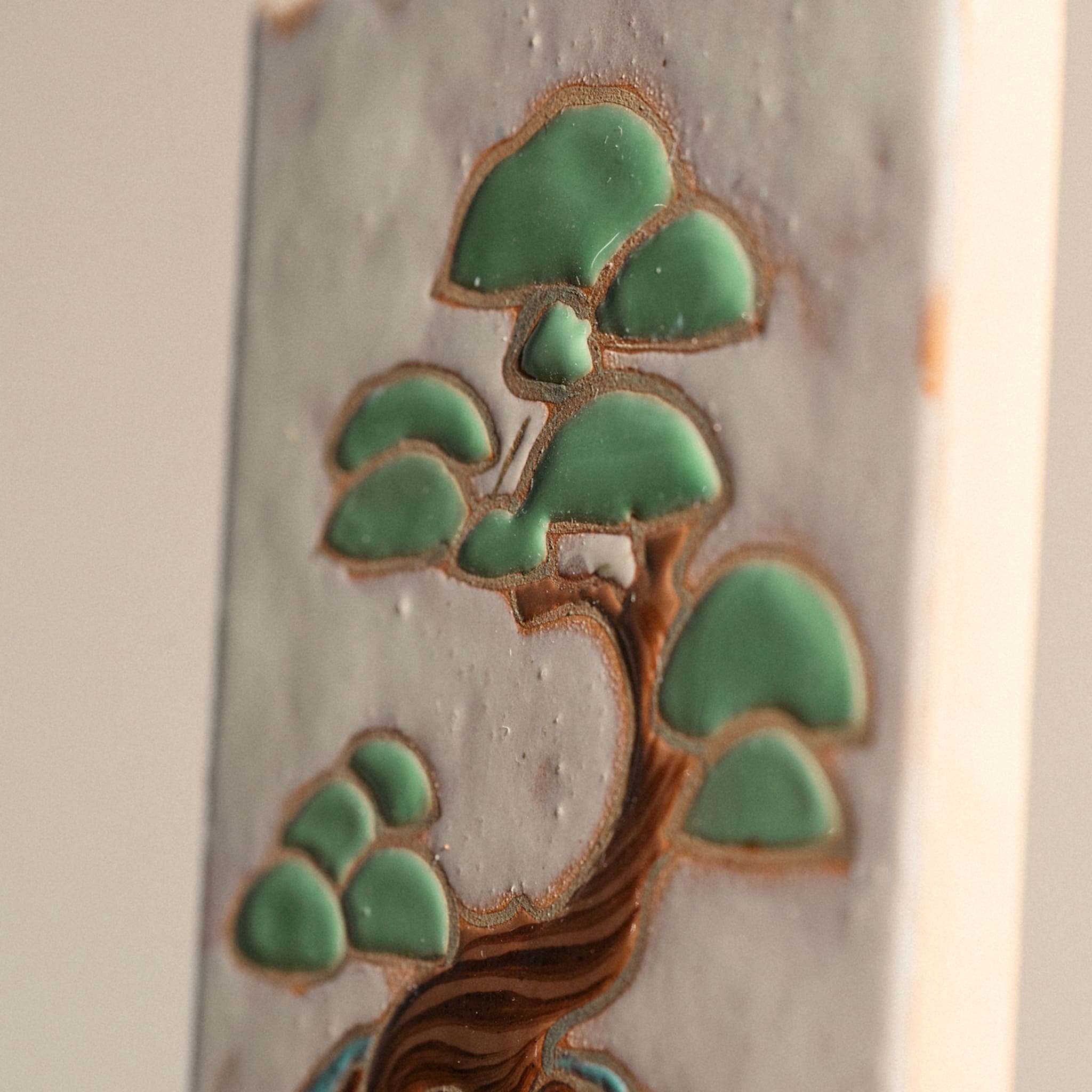 Bonsai Tree - Terracotta Tile - Alternative view 1