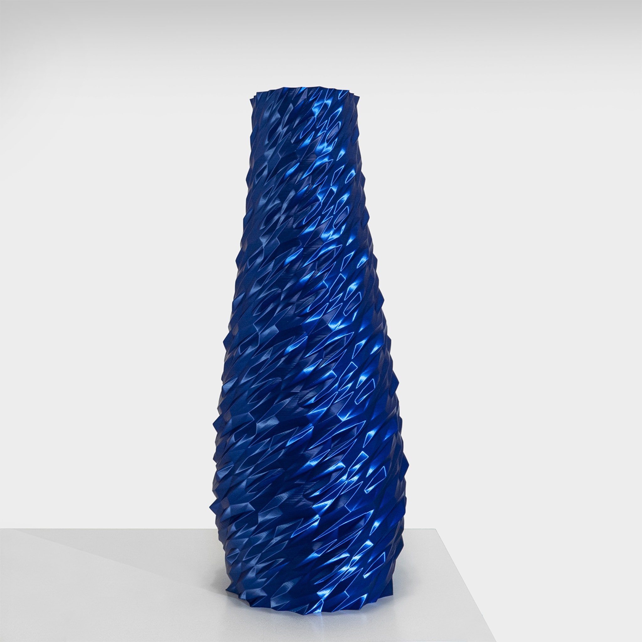 Dragonskin Blue Vase-Sculpture - Alternative view 2