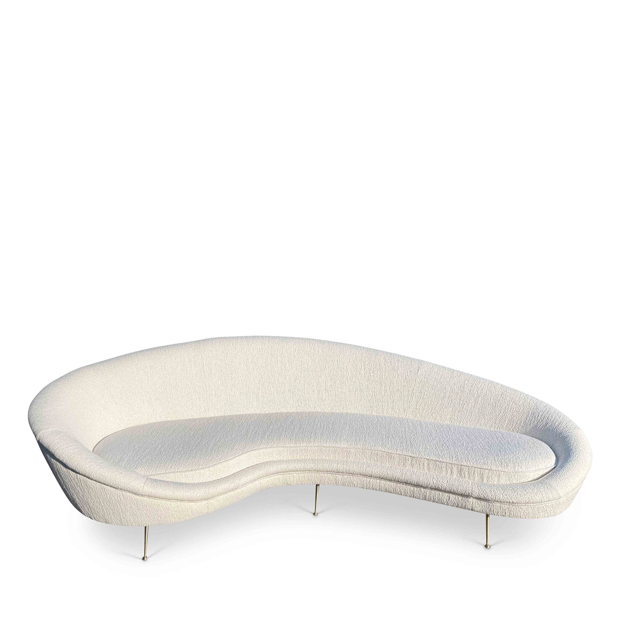 Ico White Curved Sofa - Alternative view 3