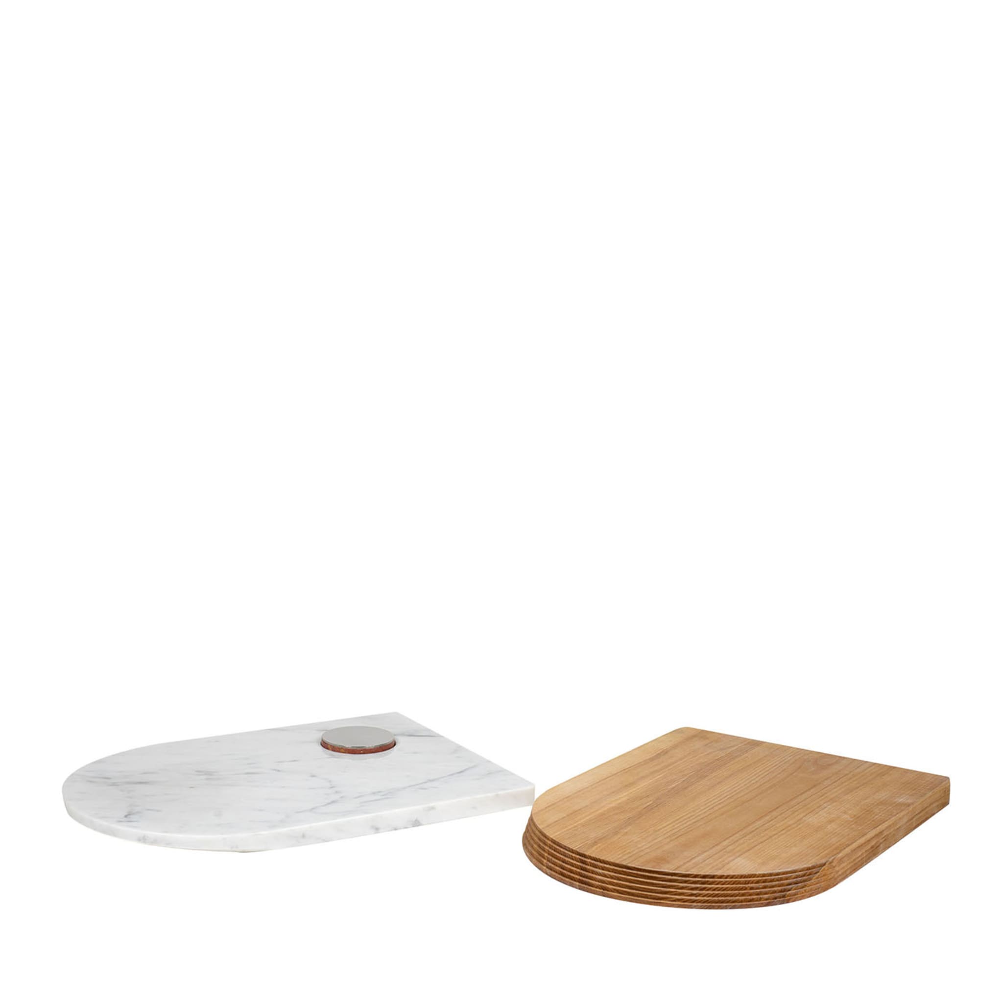 Tagliere Wood and Marble Cutting Board - Main view