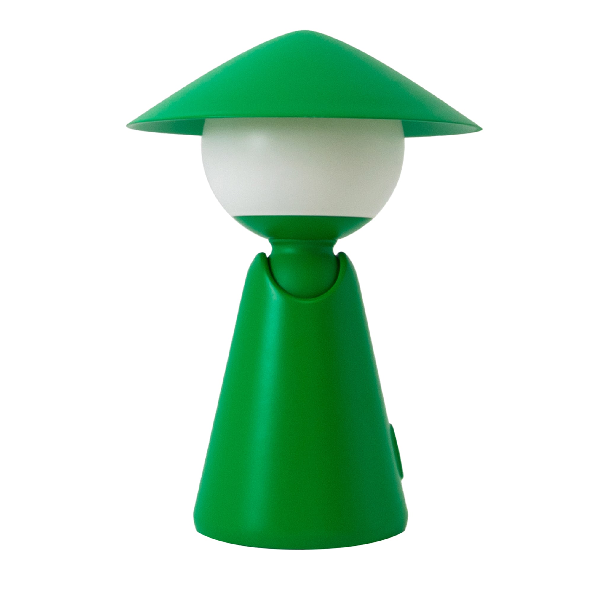 Lampe à poser rechargeable Puddy Green par Albore Design - Vue principale
