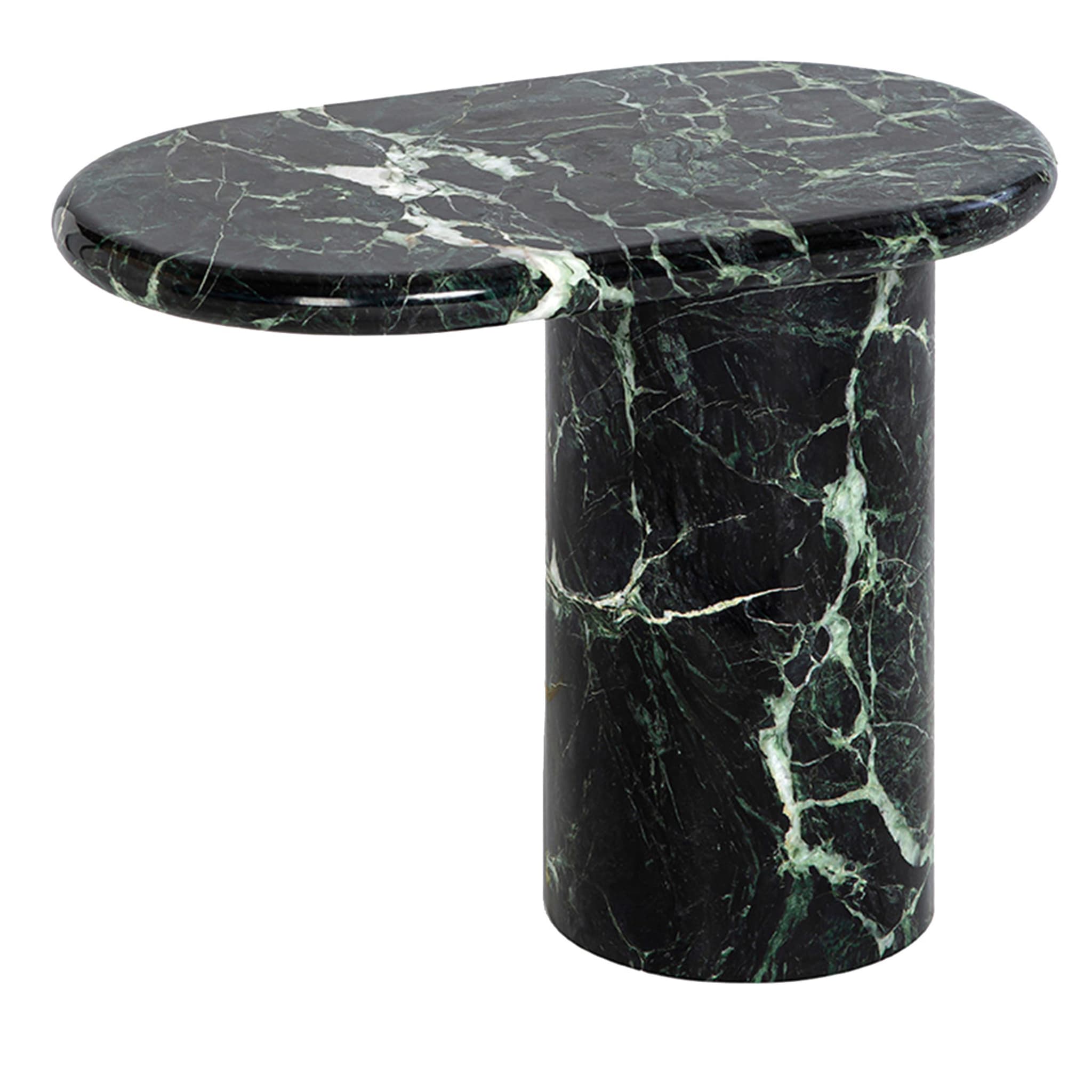 Tavolino Cantilever S Verde Alpi in marmo di Matteo Zorzenoni - Vista principale