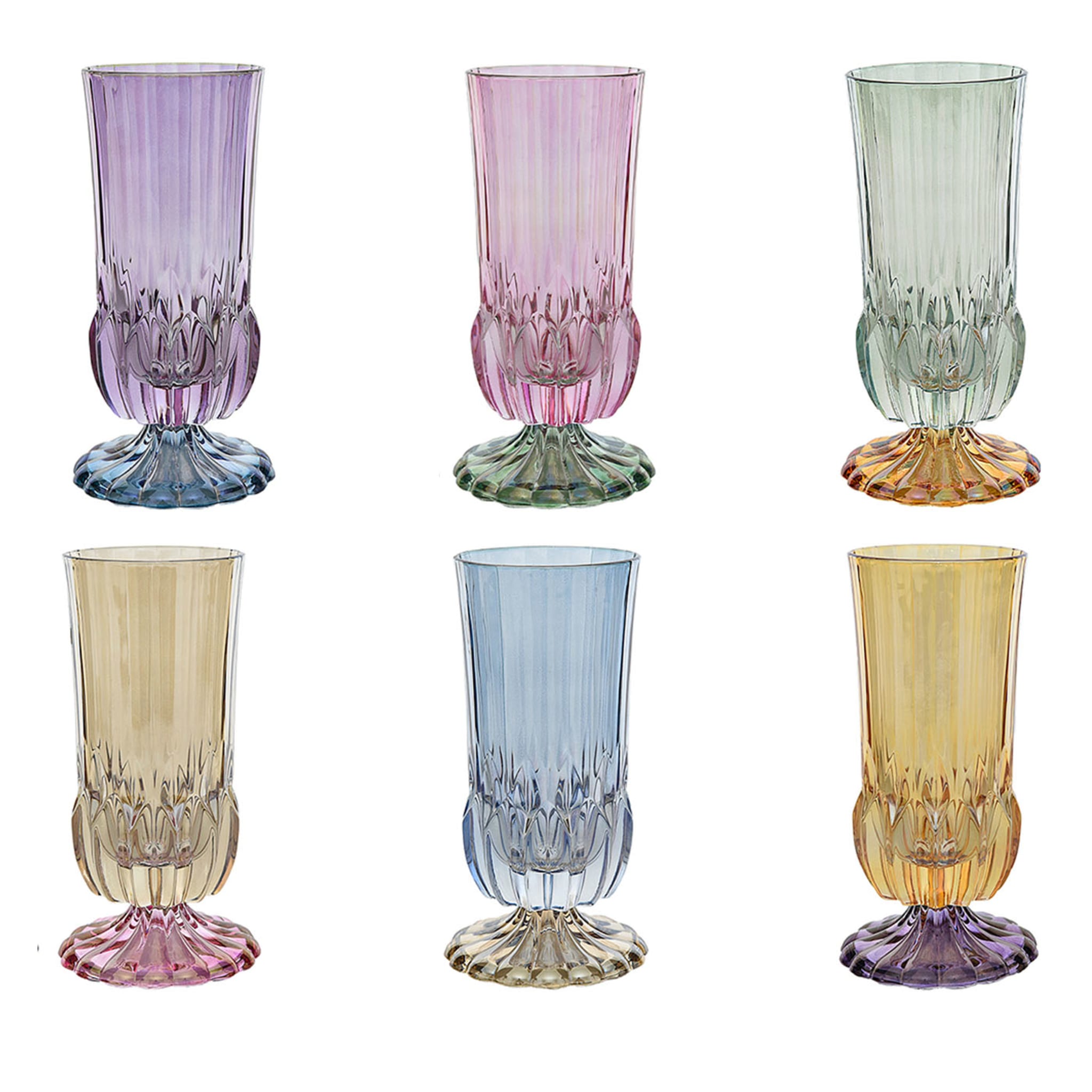Ada 07 Set of 6 Drinking Glasses - Main view