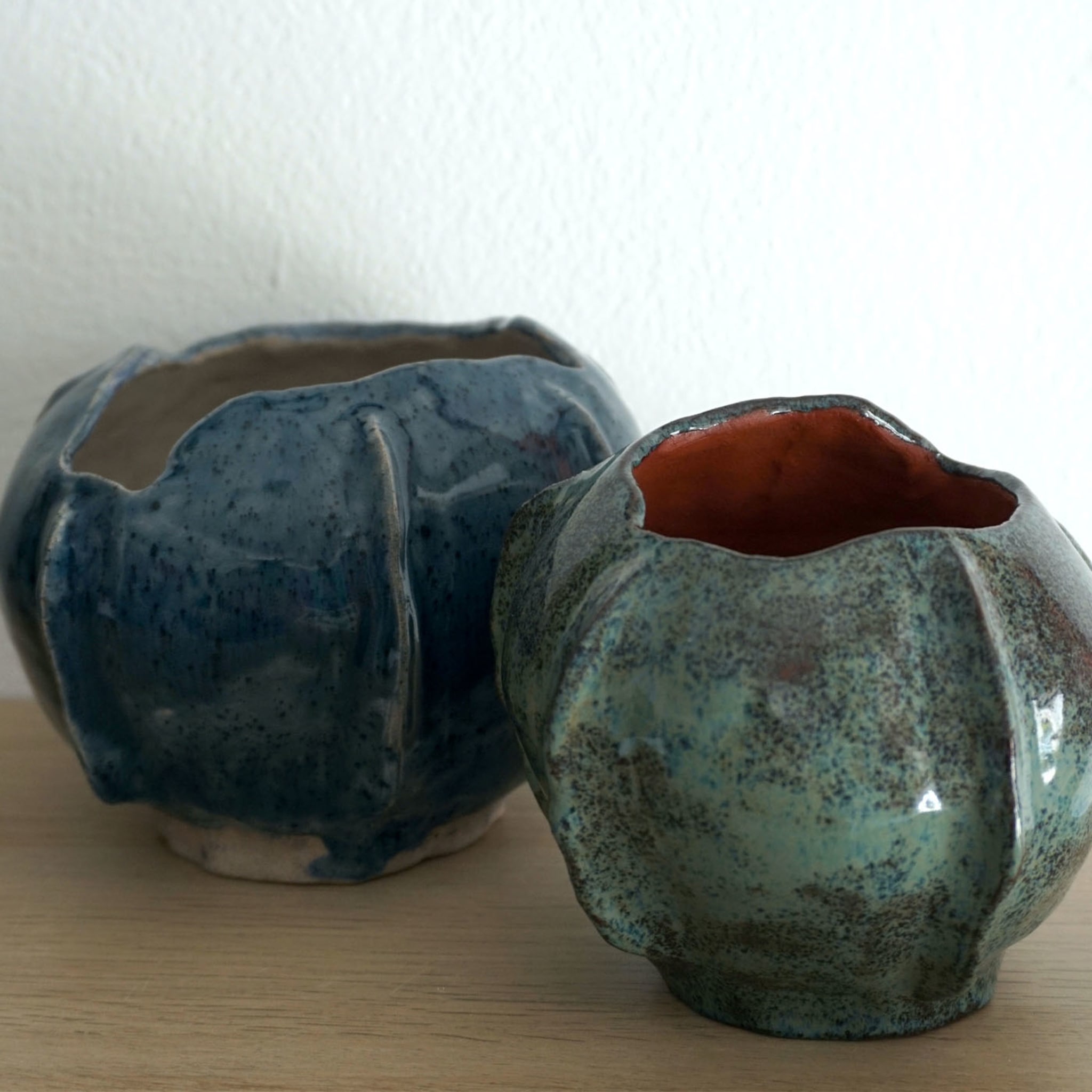 Vase mit grünem Schwamm - Alternative Ansicht 3