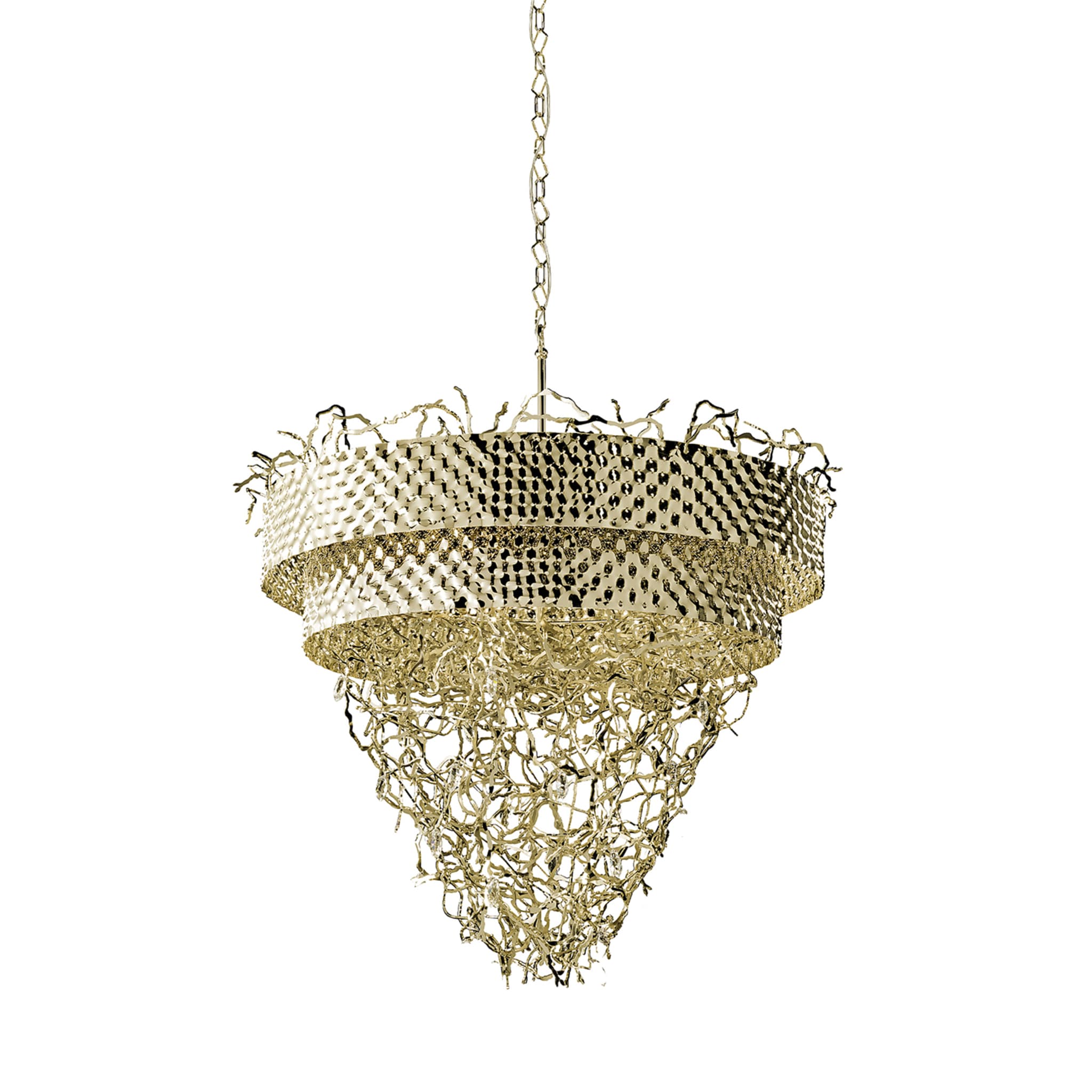 Groovy Gold Chandelier - Main view