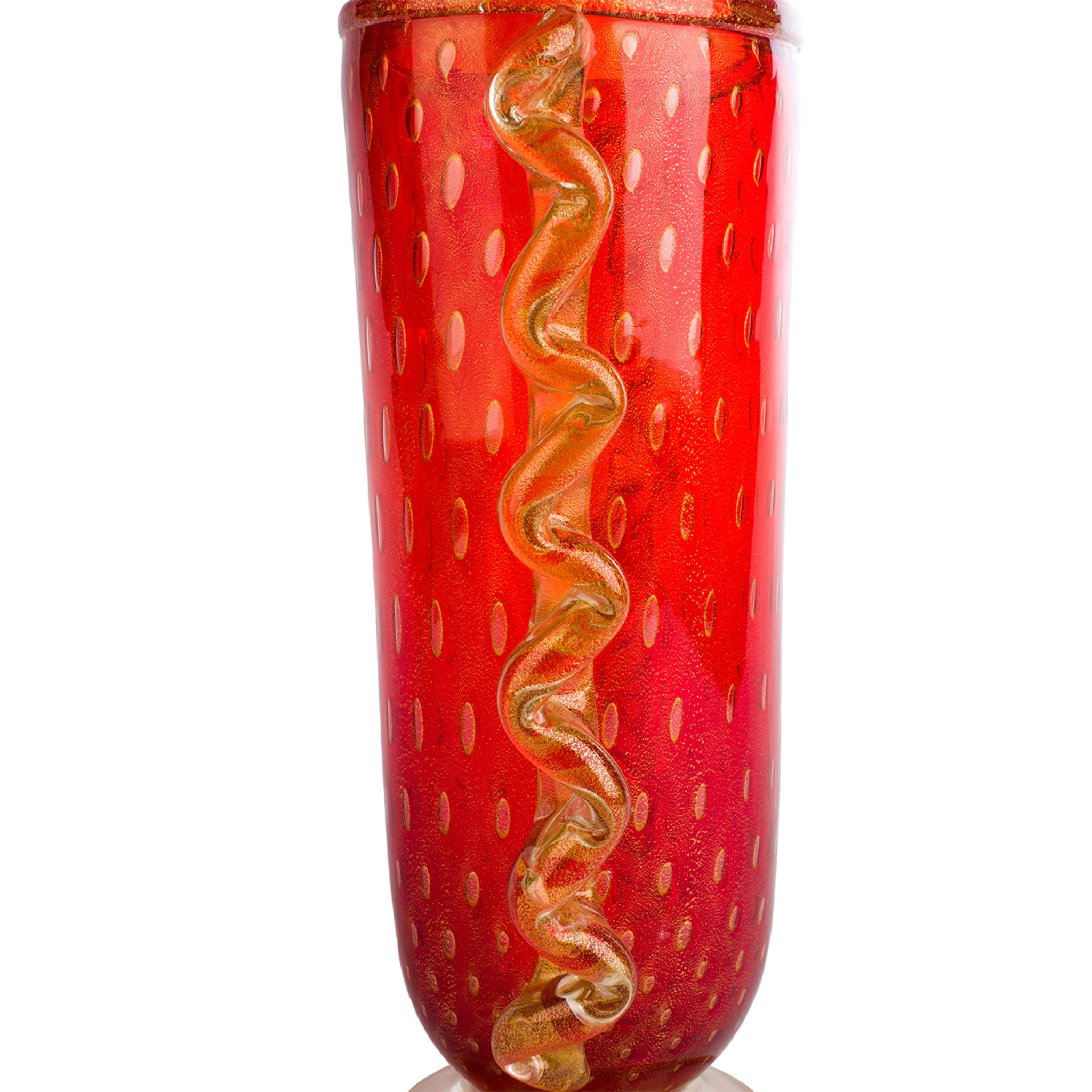 Stmatcordon Red and Gold Vase - Alternative view 3