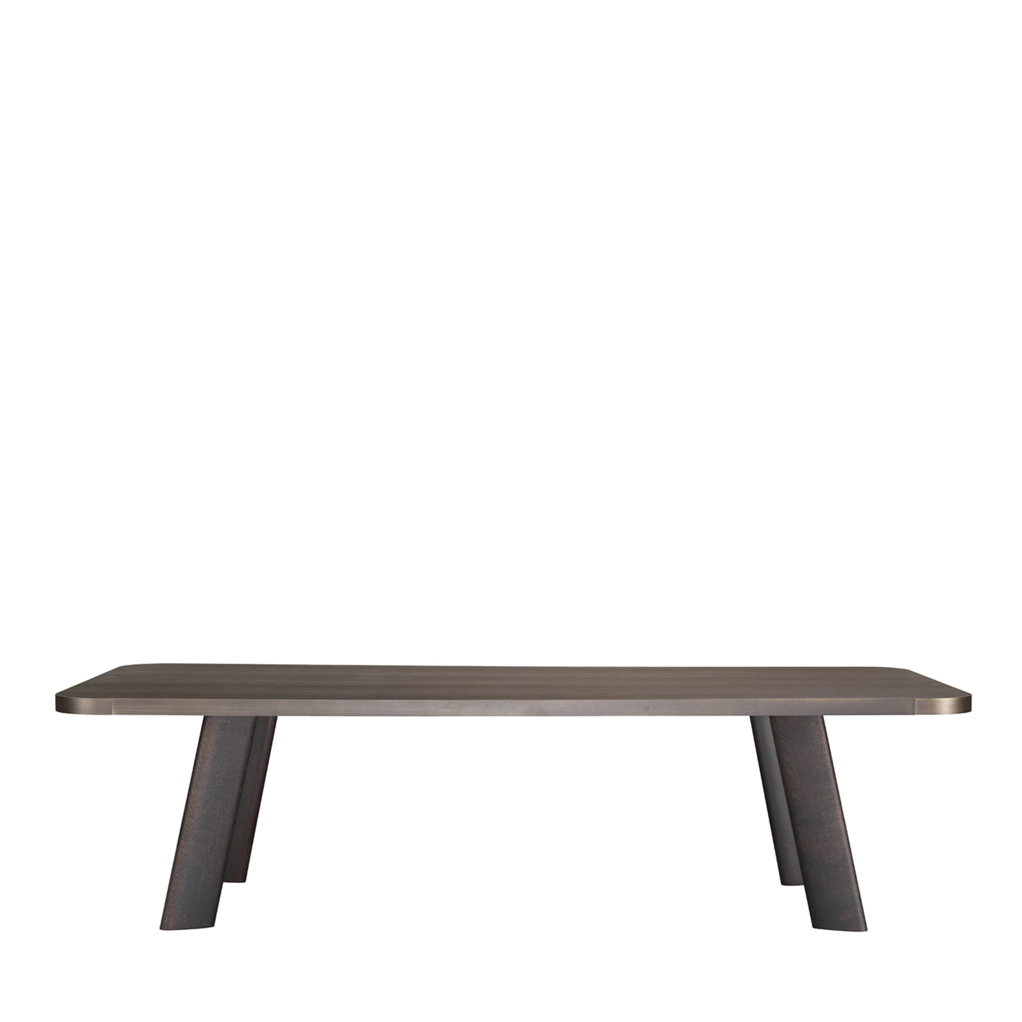 Native Dark Rectangular Dining Table by Stefano Giovannoni - Main view